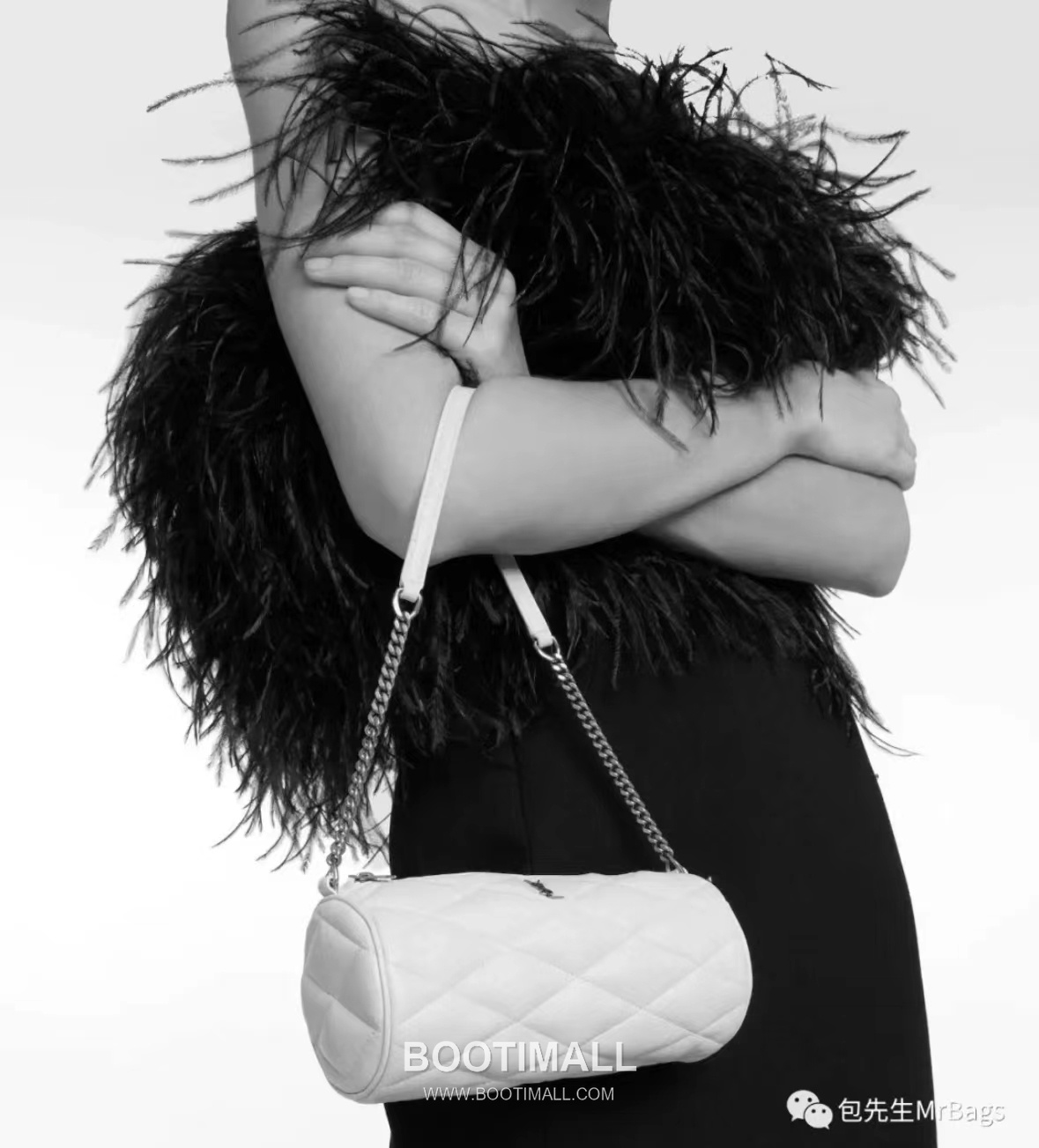 Saint Laurent Sade Quilted Lambskin Mini Shoulder Bag 6997031680680 생로랑 사드 퀼팅 램스킨 미니 숄더백 20cm 7