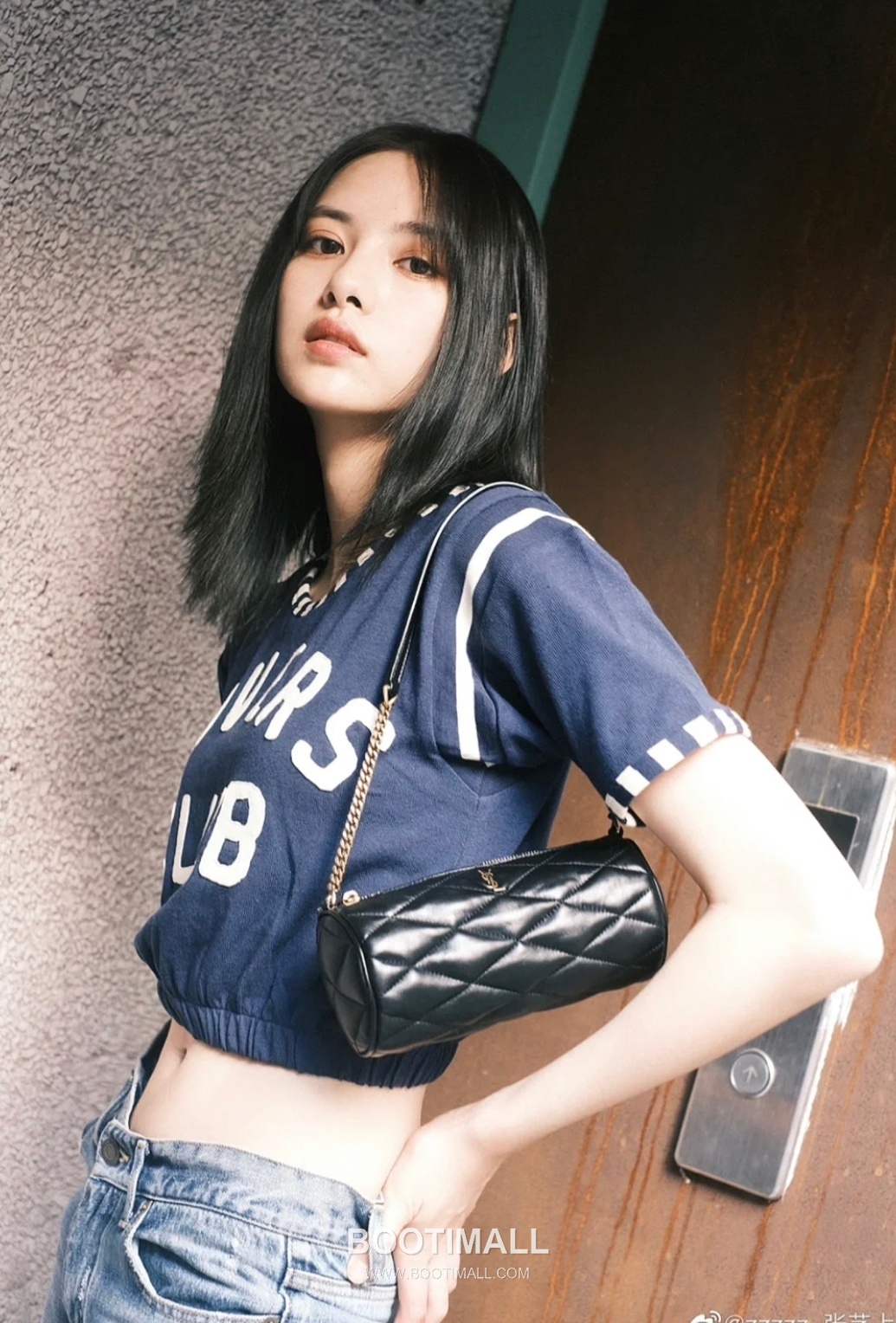 Saint Laurent Sade Quilted Lambskin Mini Shoulder Bag 6997031680680 생로랑 사드 퀼팅 램스킨 미니 숄더백 20cm 1