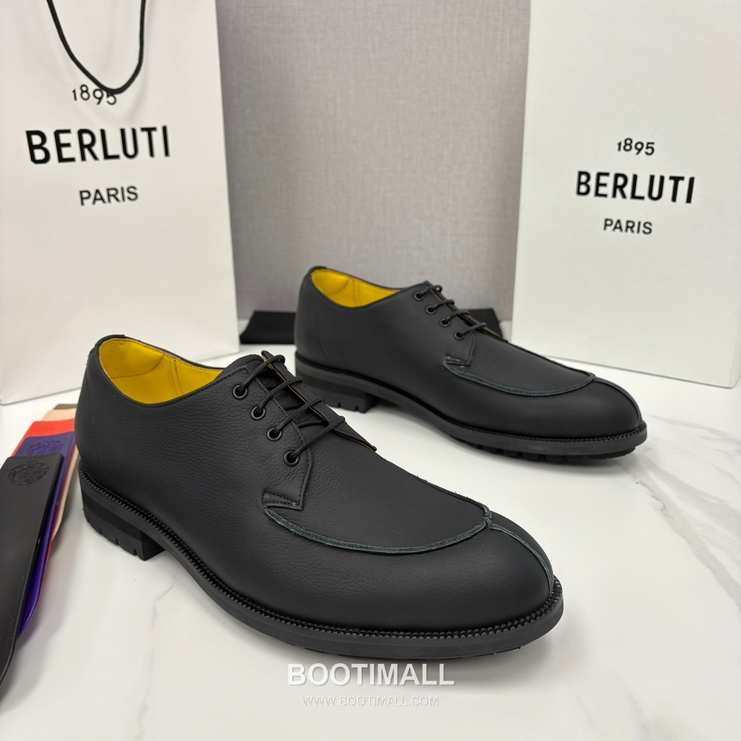 Berluti New Oslo Patina Loafer Grained Calfskin Brown Dress Shoes 벨루티 뉴 오슬로 파티나 로퍼 그레인드 송아지가죽 브라운 드레스 슈즈 2