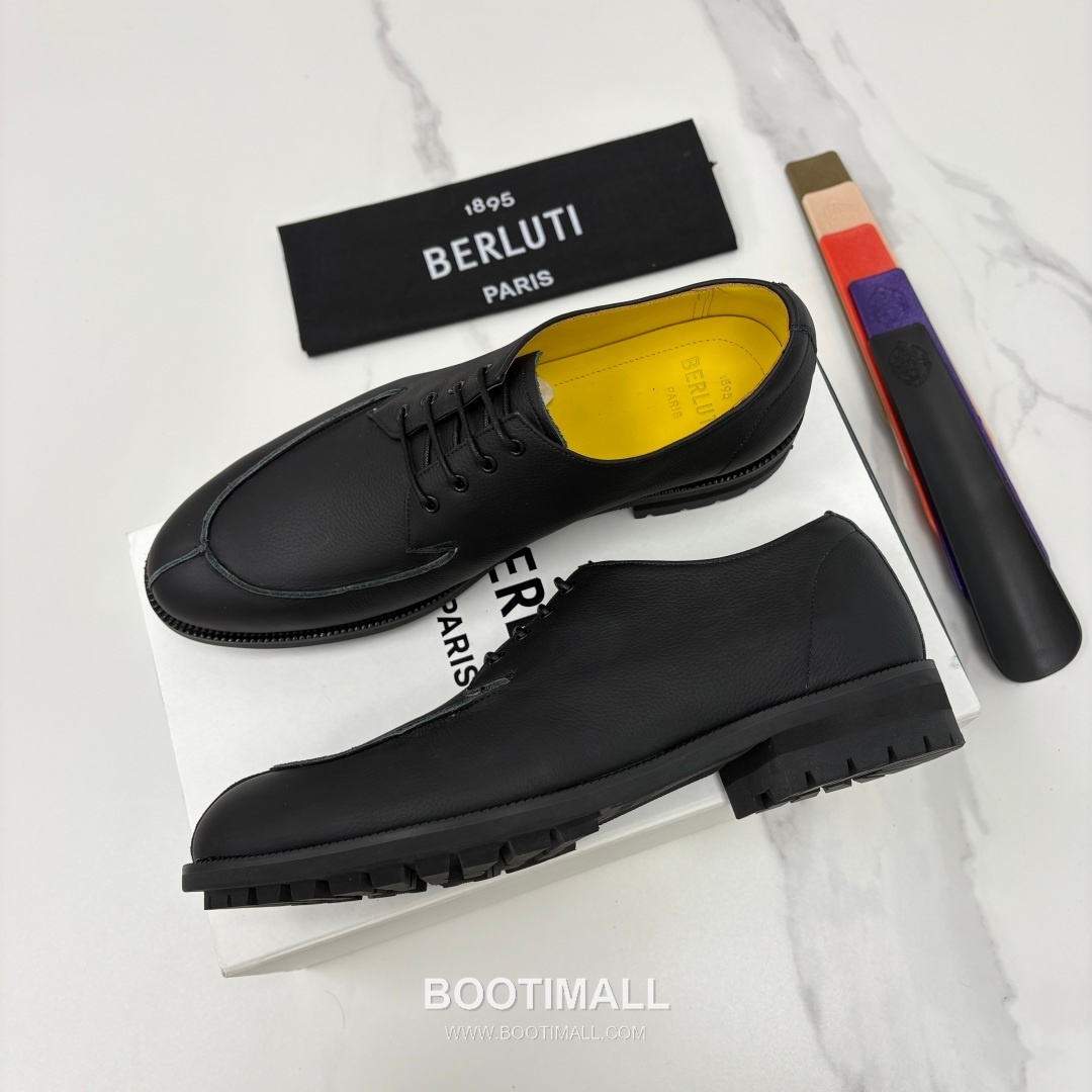 Berluti New Oslo Patina Loafer Grained Calfskin Brown Dress Shoes 벨루티 뉴 오슬로 파티나 로퍼 그레인드 송아지가죽 브라운 드레스 슈즈 3