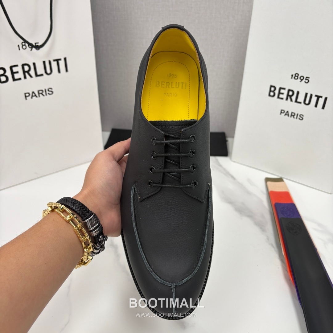 Berluti New Oslo Patina Loafer Grained Calfskin Brown Dress Shoes 벨루티 뉴 오슬로 파티나 로퍼 그레인드 송아지가죽 브라운 드레스 슈즈 5