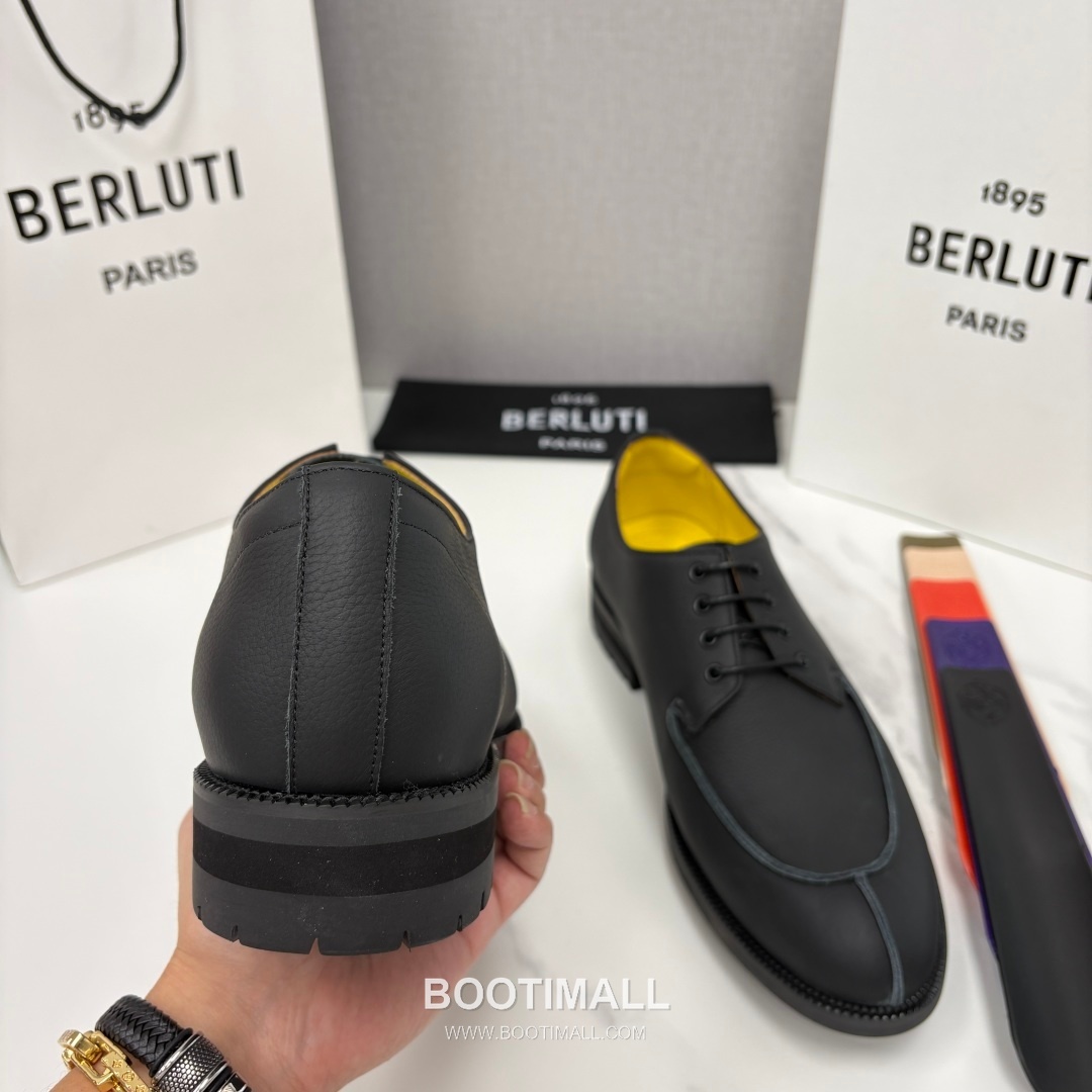Berluti New Oslo Patina Loafer Grained Calfskin Brown Dress Shoes 벨루티 뉴 오슬로 파티나 로퍼 그레인드 송아지가죽 브라운 드레스 슈즈 8