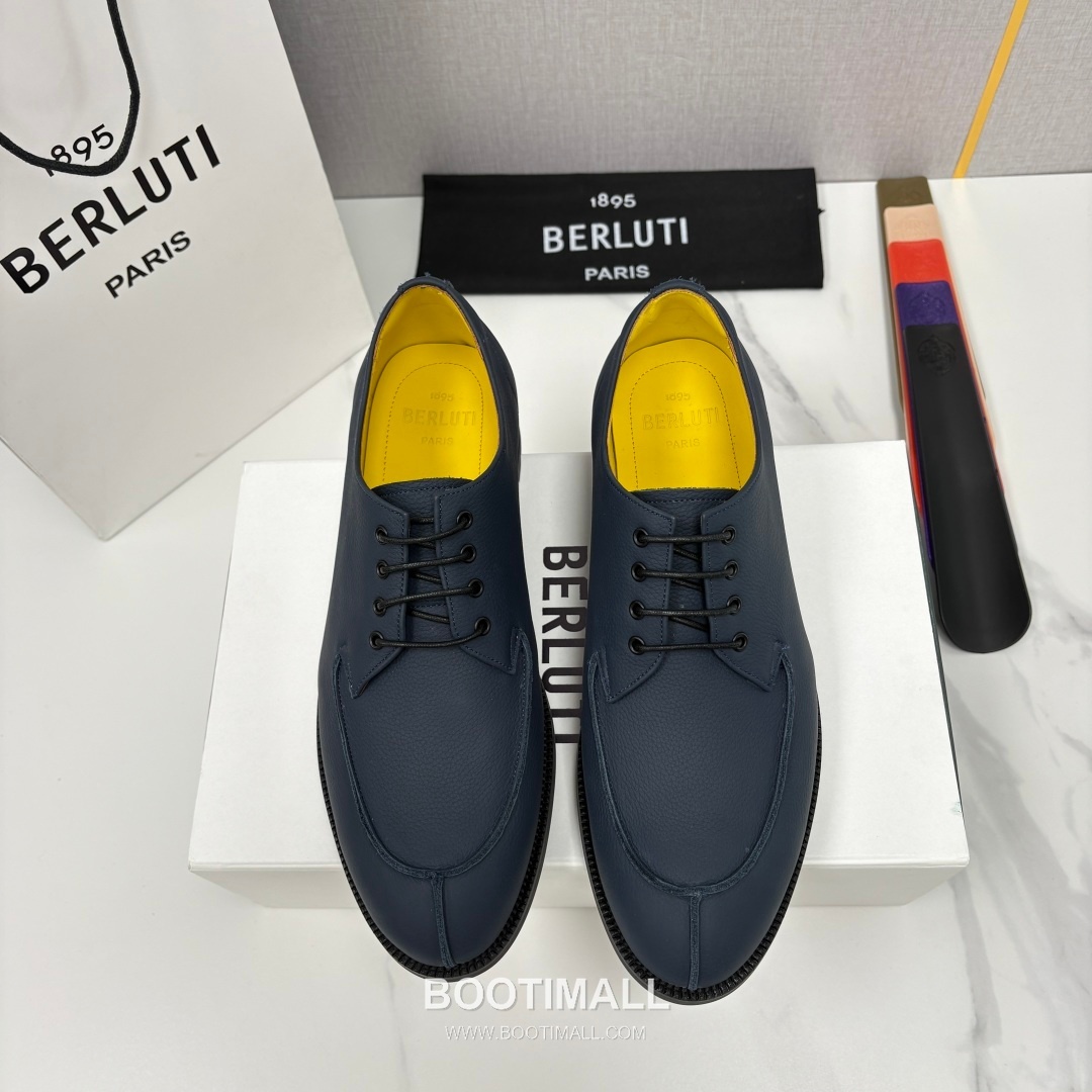 Berluti New Oslo Patina Loafer Grained Calfskin Brown Dress Shoes 벨루티 뉴 오슬로 파티나 로퍼 그레인드 송아지가죽 브라운 드레스 슈즈 1