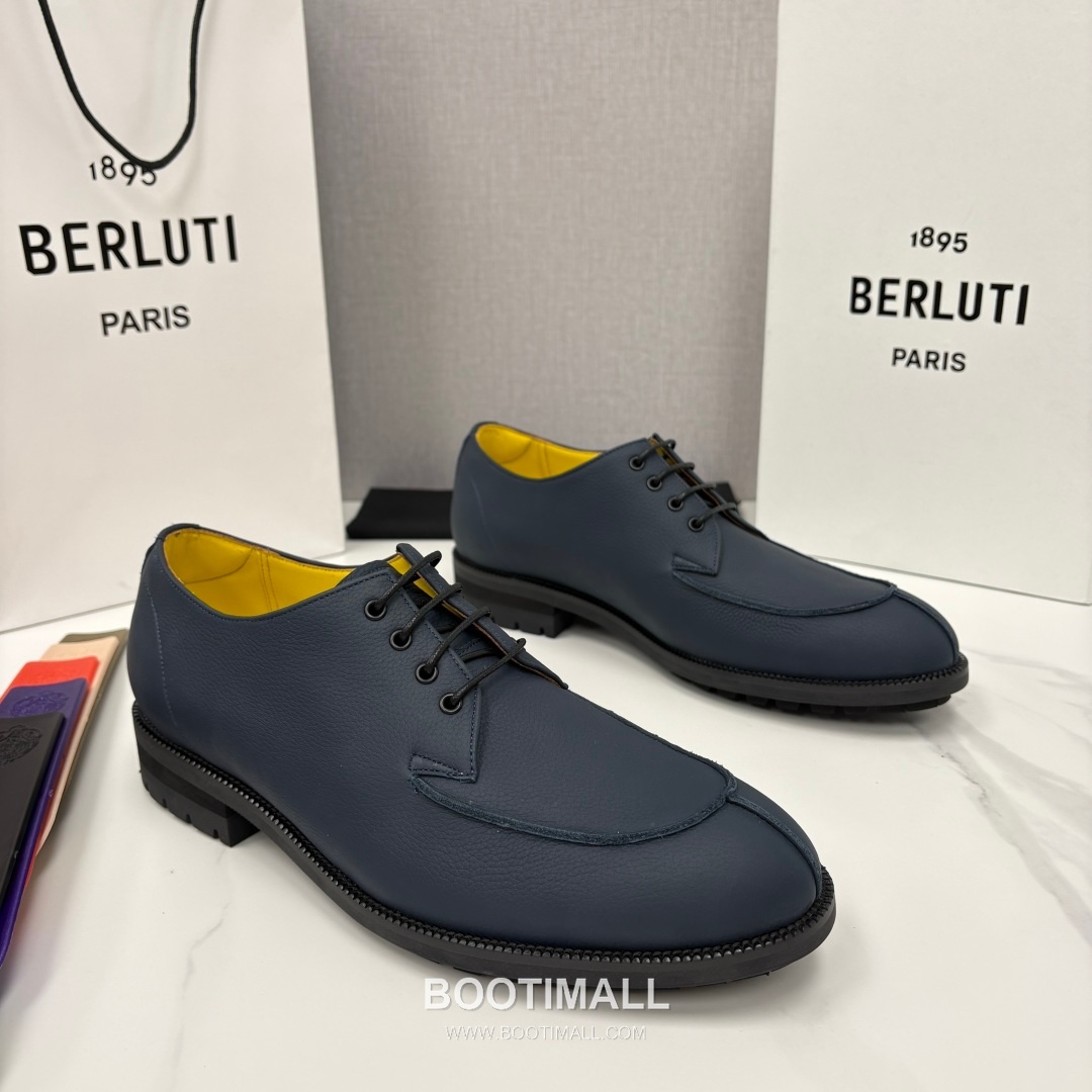 Berluti New Oslo Patina Loafer Grained Calfskin Brown Dress Shoes 벨루티 뉴 오슬로 파티나 로퍼 그레인드 송아지가죽 브라운 드레스 슈즈 2