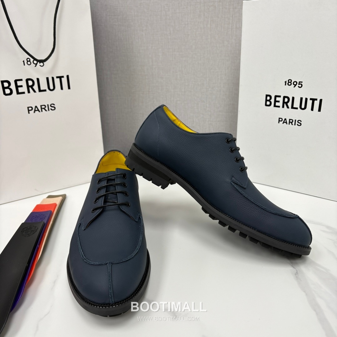 Berluti New Oslo Patina Loafer Grained Calfskin Brown Dress Shoes 벨루티 뉴 오슬로 파티나 로퍼 그레인드 송아지가죽 브라운 드레스 슈즈 7