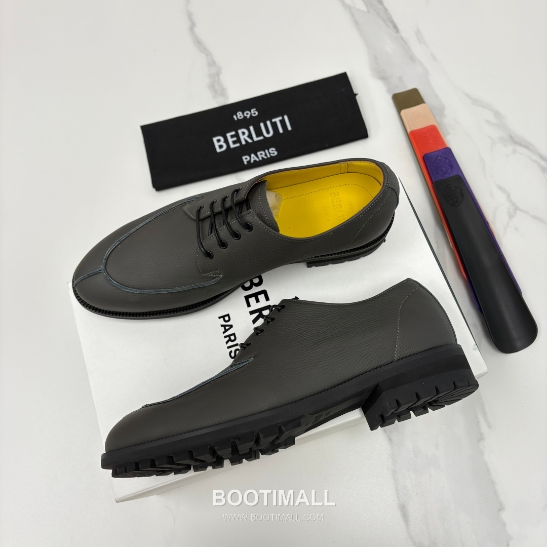 Berluti New Oslo Patina Loafer Grained Calfskin Brown Dress Shoes 벨루티 뉴 오슬로 파티나 로퍼 그레인드 송아지가죽 브라운 드레스 슈즈 3