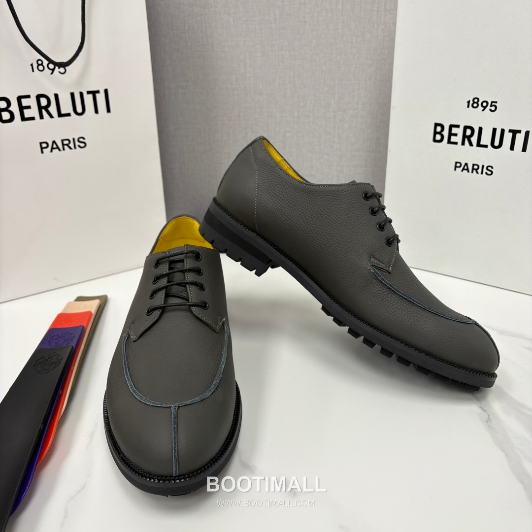 Berluti New Oslo Patina Loafer Grained Calfskin Brown Dress Shoes 벨루티 뉴 오슬로 파티나 로퍼 그레인드 송아지가죽 브라운 드레스 슈즈 7