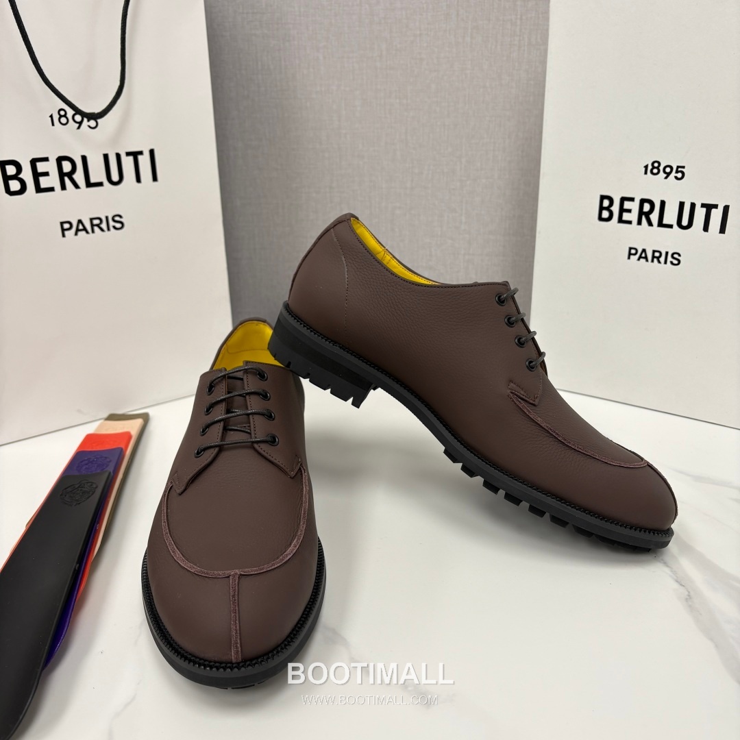 Berluti New Oslo Patina Loafer Grained Calfskin Brown Dress Shoes 벨루티 뉴 오슬로 파티나 로퍼 그레인드 송아지가죽 브라운 드레스 슈즈 7