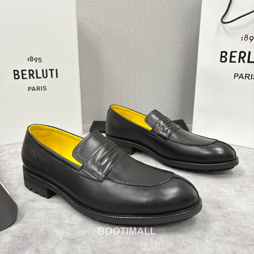 Berluti New Oslo Hand-Patina Calfskin Brown Loafer 벨루티 뉴 오슬로 핸드 파티나 송아지가죽 브라운 로퍼 3