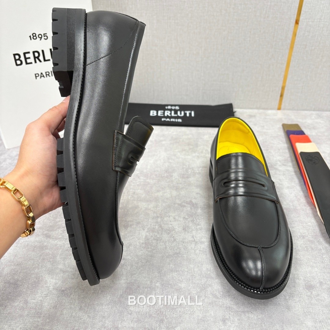 Berluti New Oslo Hand-Patina Calfskin Brown Loafer 벨루티 뉴 오슬로 핸드 파티나 송아지가죽 브라운 로퍼 6