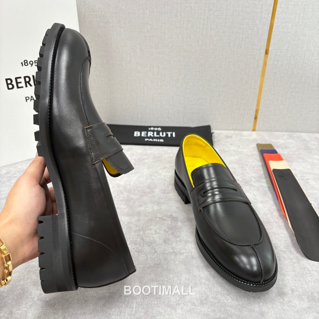 Berluti New Oslo Hand-Patina Calfskin Brown Loafer 벨루티 뉴 오슬로 핸드 파티나 송아지가죽 브라운 로퍼 8