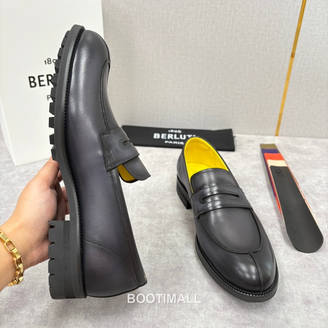 Berluti New Oslo Hand-Patina Calfskin Brown Loafer 벨루티 뉴 오슬로 핸드 파티나 송아지가죽 브라운 로퍼 8