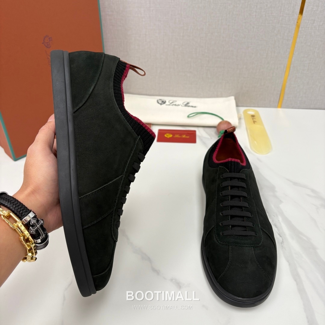 Loro Piana Soho Walk Trainer Calfskin Kummel Low-Top 로로피아나 소호 워크 트레이너 송아지가죽 쿠멜 로우탑 스니커즈 4