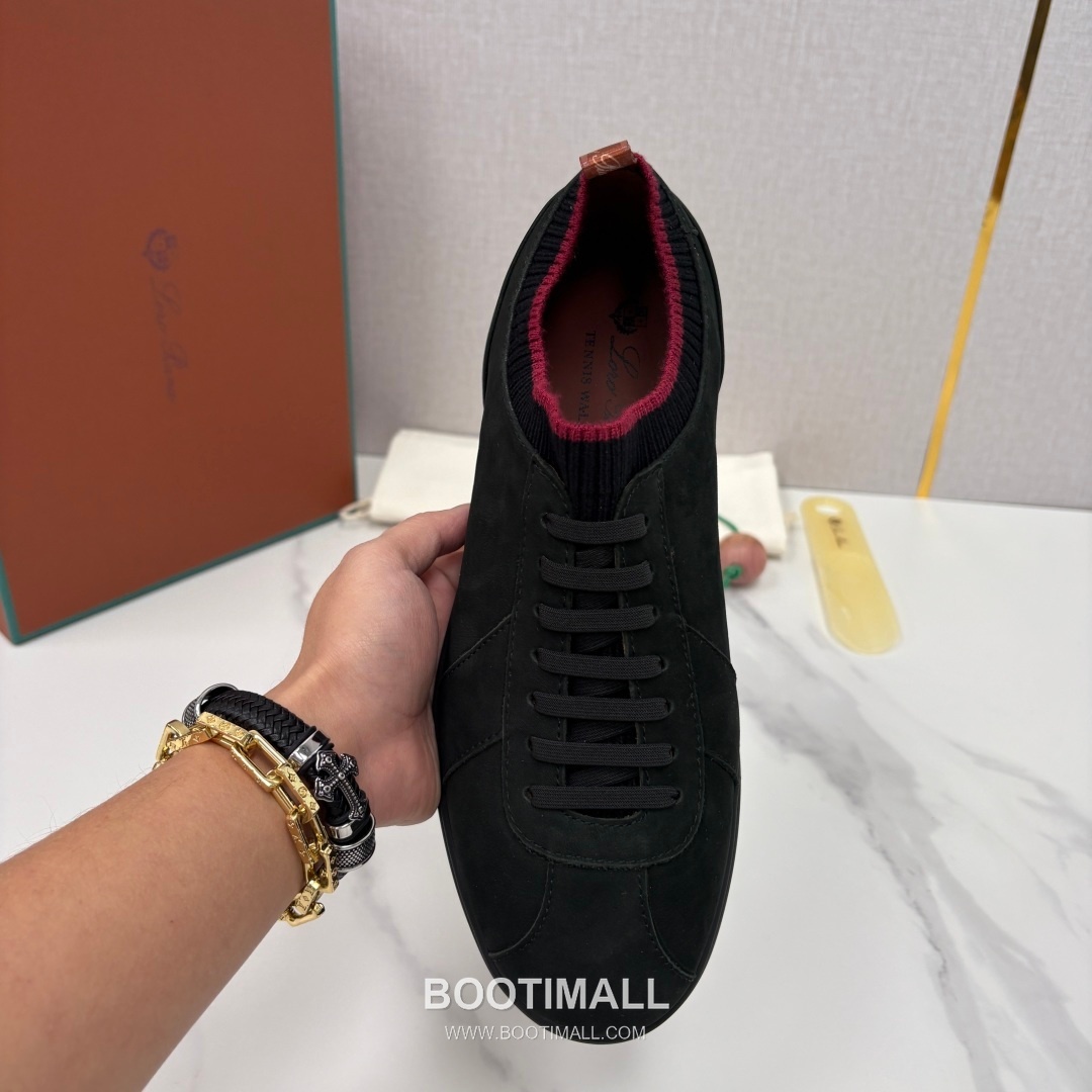 Loro Piana Soho Walk Trainer Calfskin Kummel Low-Top 로로피아나 소호 워크 트레이너 송아지가죽 쿠멜 로우탑 스니커즈 5