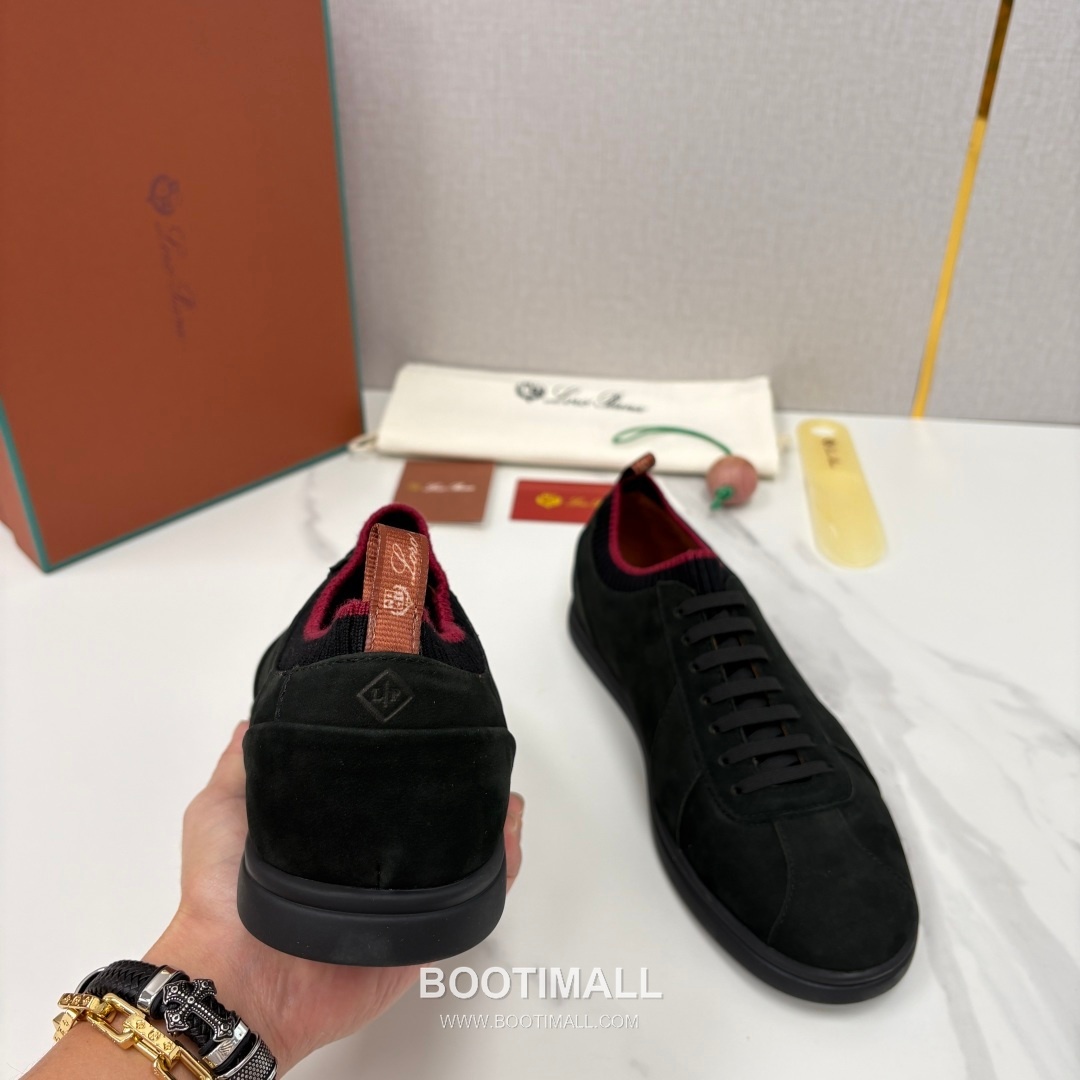 Loro Piana Soho Walk Trainer Calfskin Kummel Low-Top 로로피아나 소호 워크 트레이너 송아지가죽 쿠멜 로우탑 스니커즈 8