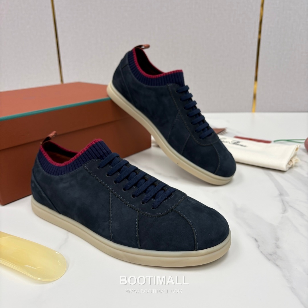 Loro Piana Soho Walk Trainer Calfskin Kummel Low-Top 로로피아나 소호 워크 트레이너 송아지가죽 쿠멜 로우탑 스니커즈 2