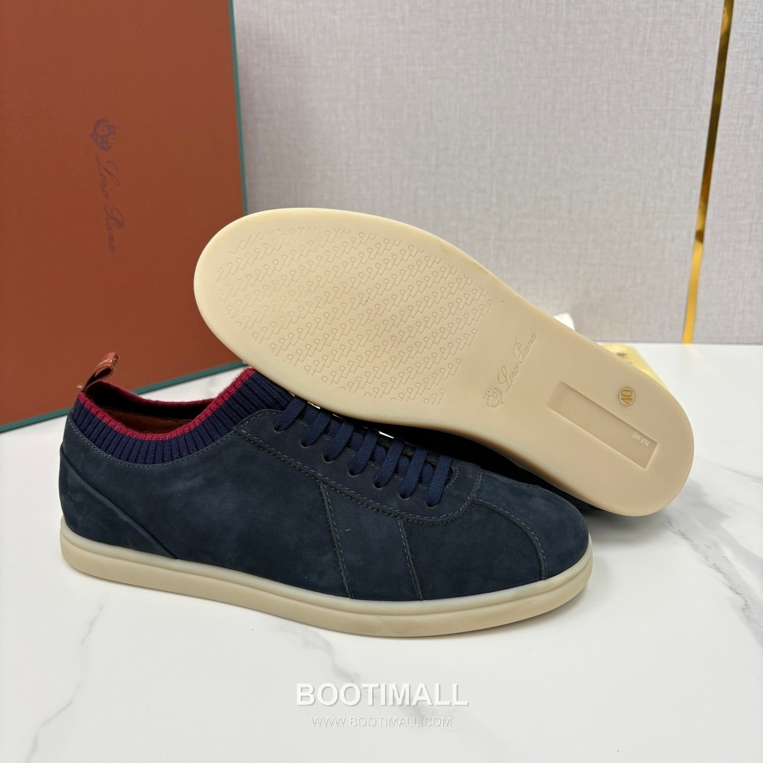 Loro Piana Soho Walk Trainer Calfskin Kummel Low-Top 로로피아나 소호 워크 트레이너 송아지가죽 쿠멜 로우탑 스니커즈 9