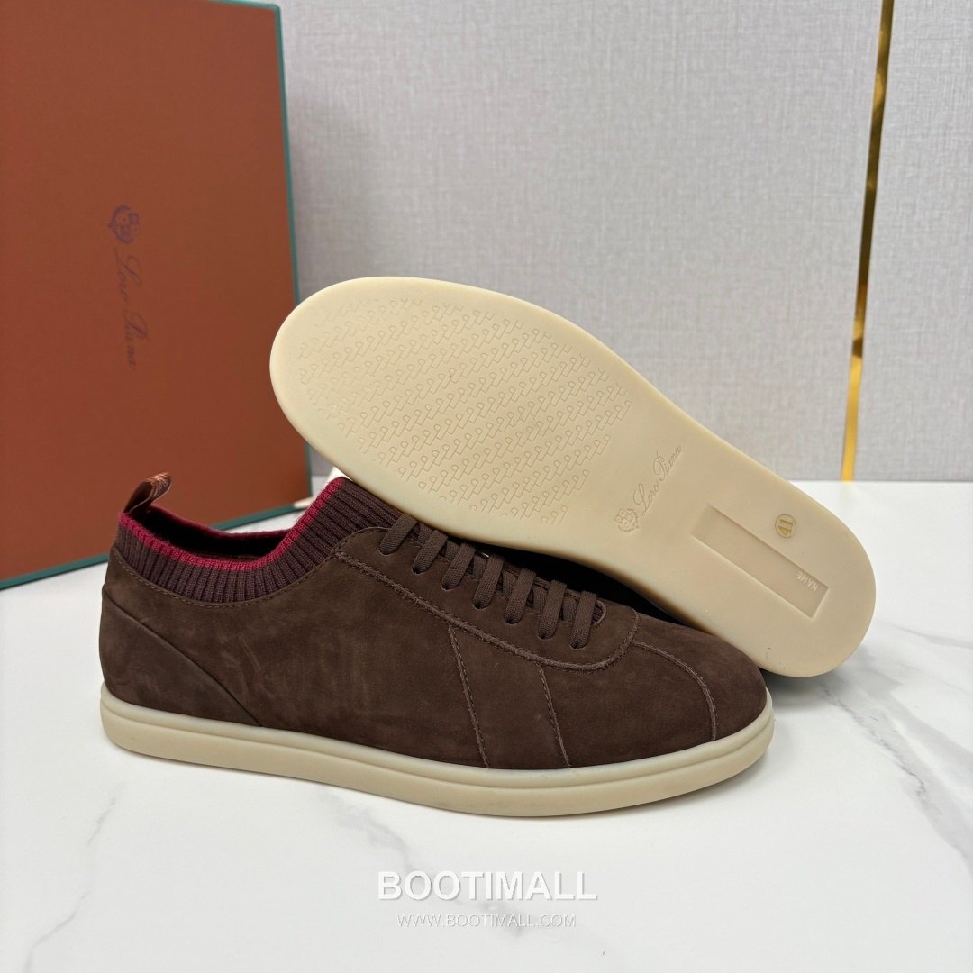 Loro Piana Soho Walk Trainer Calfskin Kummel Low-Top 로로피아나 소호 워크 트레이너 송아지가죽 쿠멜 로우탑 스니커즈 9