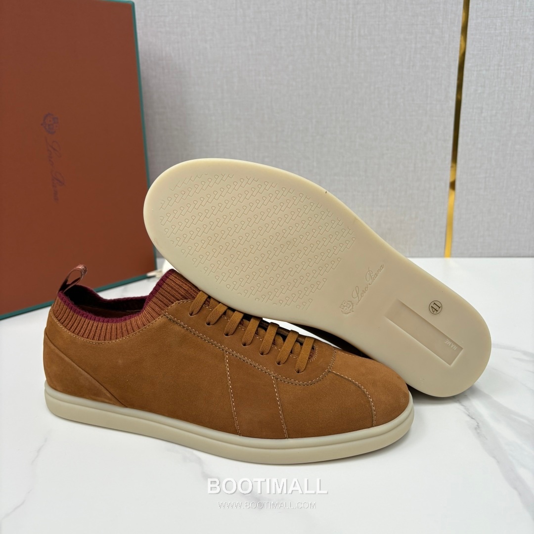 Loro Piana Soho Walk Trainer Calfskin Kummel Low-Top 로로피아나 소호 워크 트레이너 송아지가죽 쿠멜 로우탑 스니커즈 9