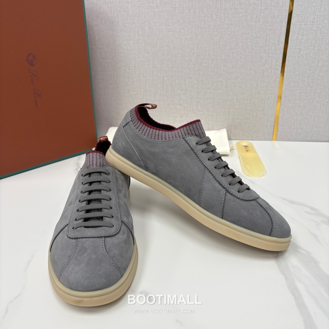 Loro Piana Soho Walk Trainer Calfskin Kummel Low-Top 로로피아나 소호 워크 트레이너 송아지가죽 쿠멜 로우탑 스니커즈 8