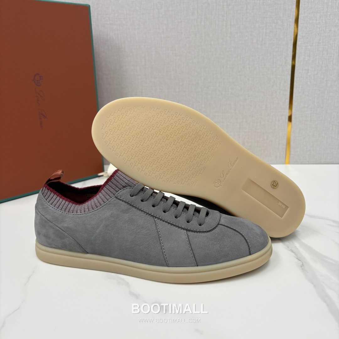 Loro Piana Soho Walk Trainer Calfskin Kummel Low-Top 로로피아나 소호 워크 트레이너 송아지가죽 쿠멜 로우탑 스니커즈 9