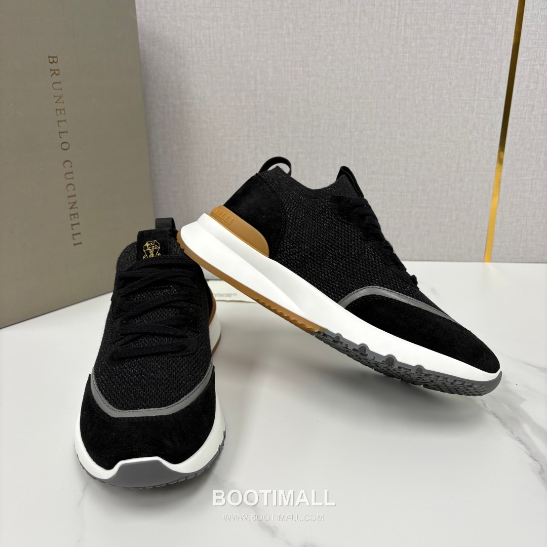 Brunello Cucinelli Melange Knit Suede Low-Top Multicolor Sneakers 브루넬로 쿠치넬리 멜란지 니트 스웨이드 로우탑 멀티컬러 스니커즈 7