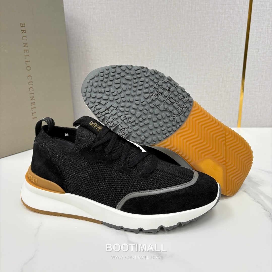 Brunello Cucinelli Melange Knit Suede Low-Top Multicolor Sneakers 브루넬로 쿠치넬리 멜란지 니트 스웨이드 로우탑 멀티컬러 스니커즈 9