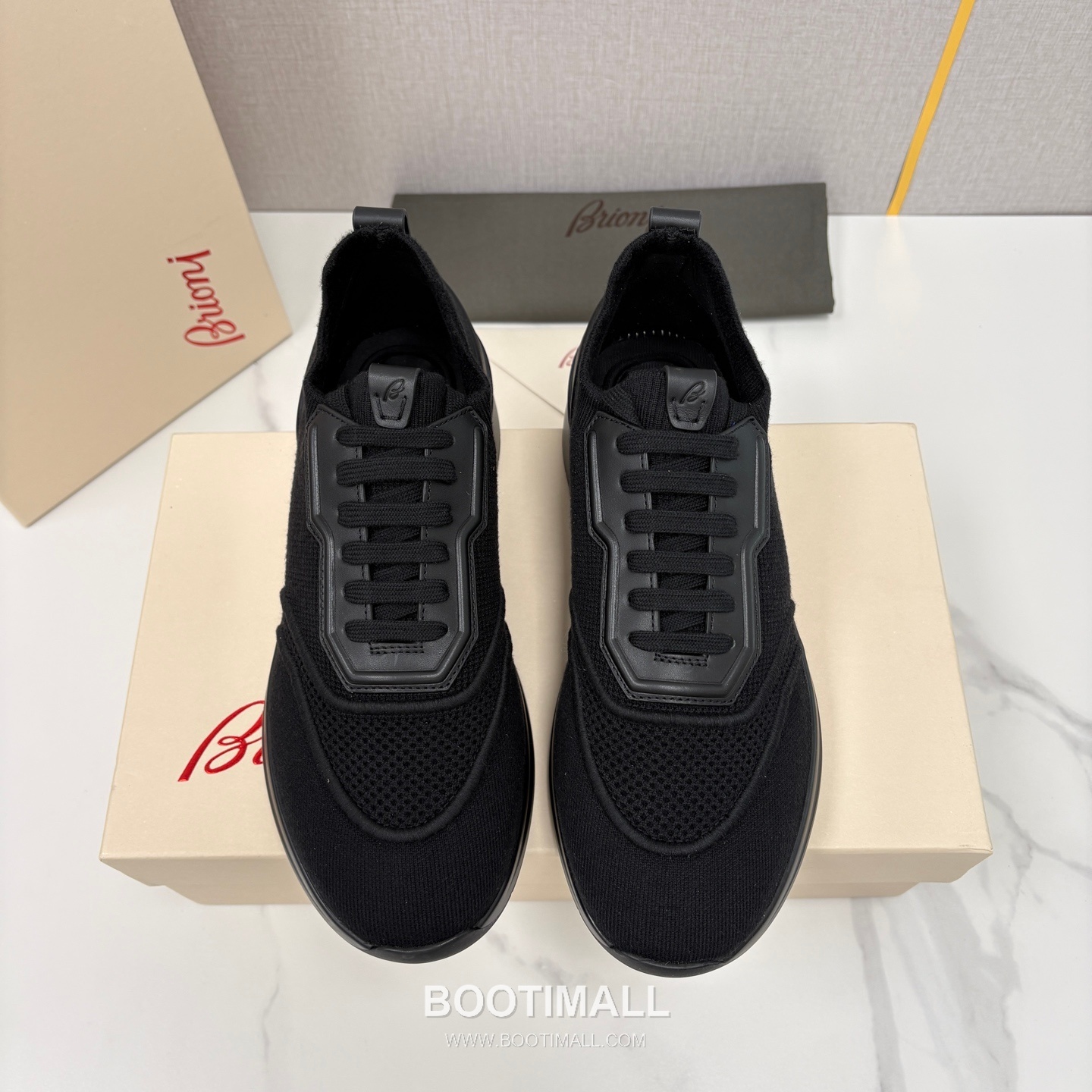 Brioni Mesh Suede Dad Sneaker 브리오니 메쉬 스웨이드 대드 스니커즈 5cm 1