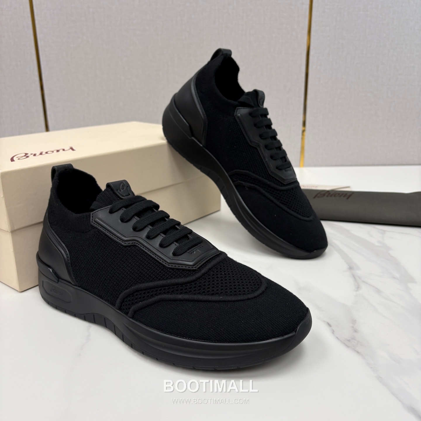 Brioni Mesh Suede Dad Sneaker 브리오니 메쉬 스웨이드 대드 스니커즈 5cm 2