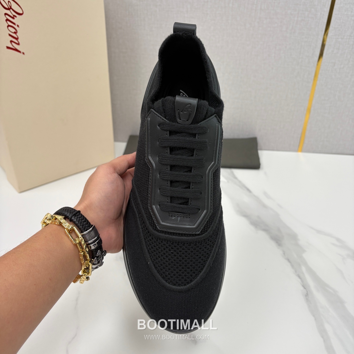 Brioni Mesh Suede Dad Sneaker 브리오니 메쉬 스웨이드 대드 스니커즈 5cm 5