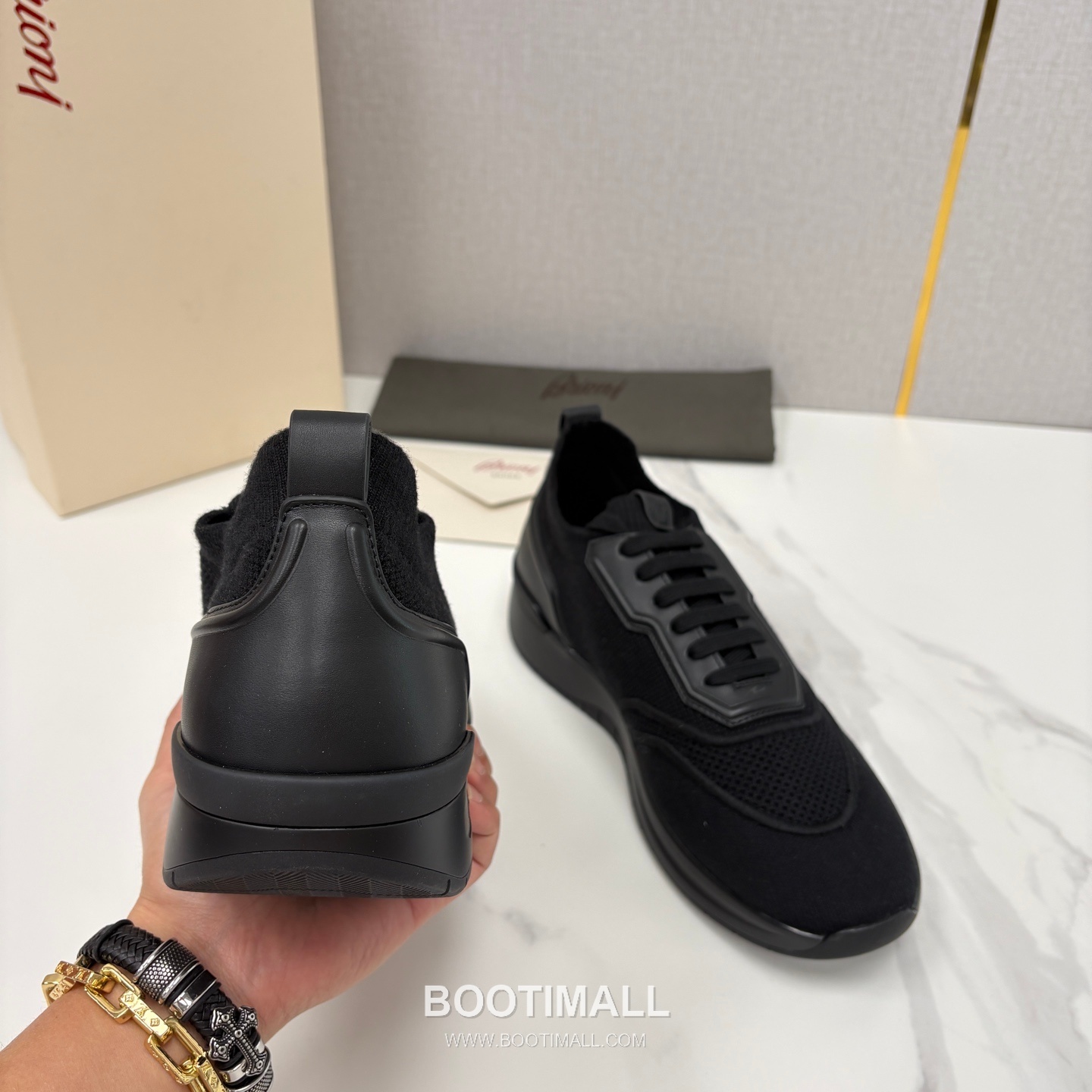 Brioni Mesh Suede Dad Sneaker 브리오니 메쉬 스웨이드 대드 스니커즈 5cm 8