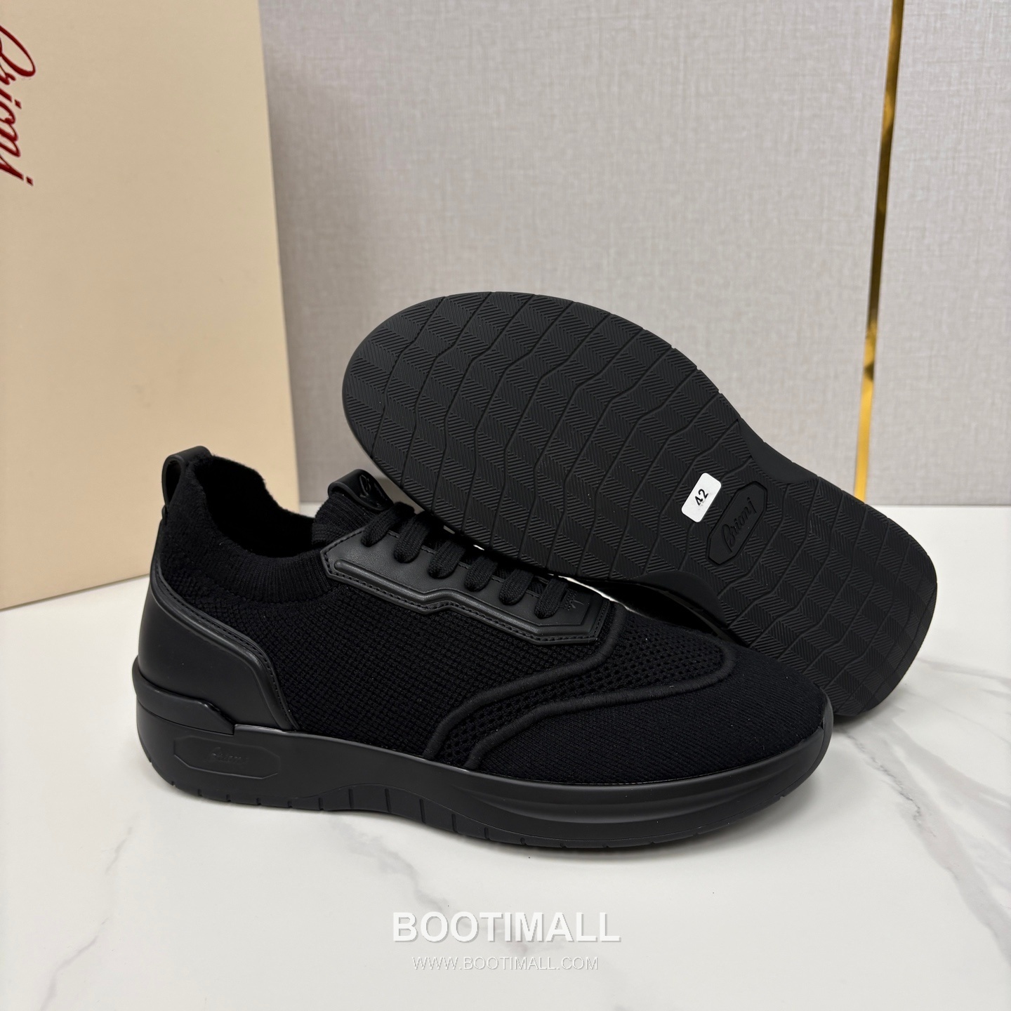 Brioni Mesh Suede Dad Sneaker 브리오니 메쉬 스웨이드 대드 스니커즈 5cm 9