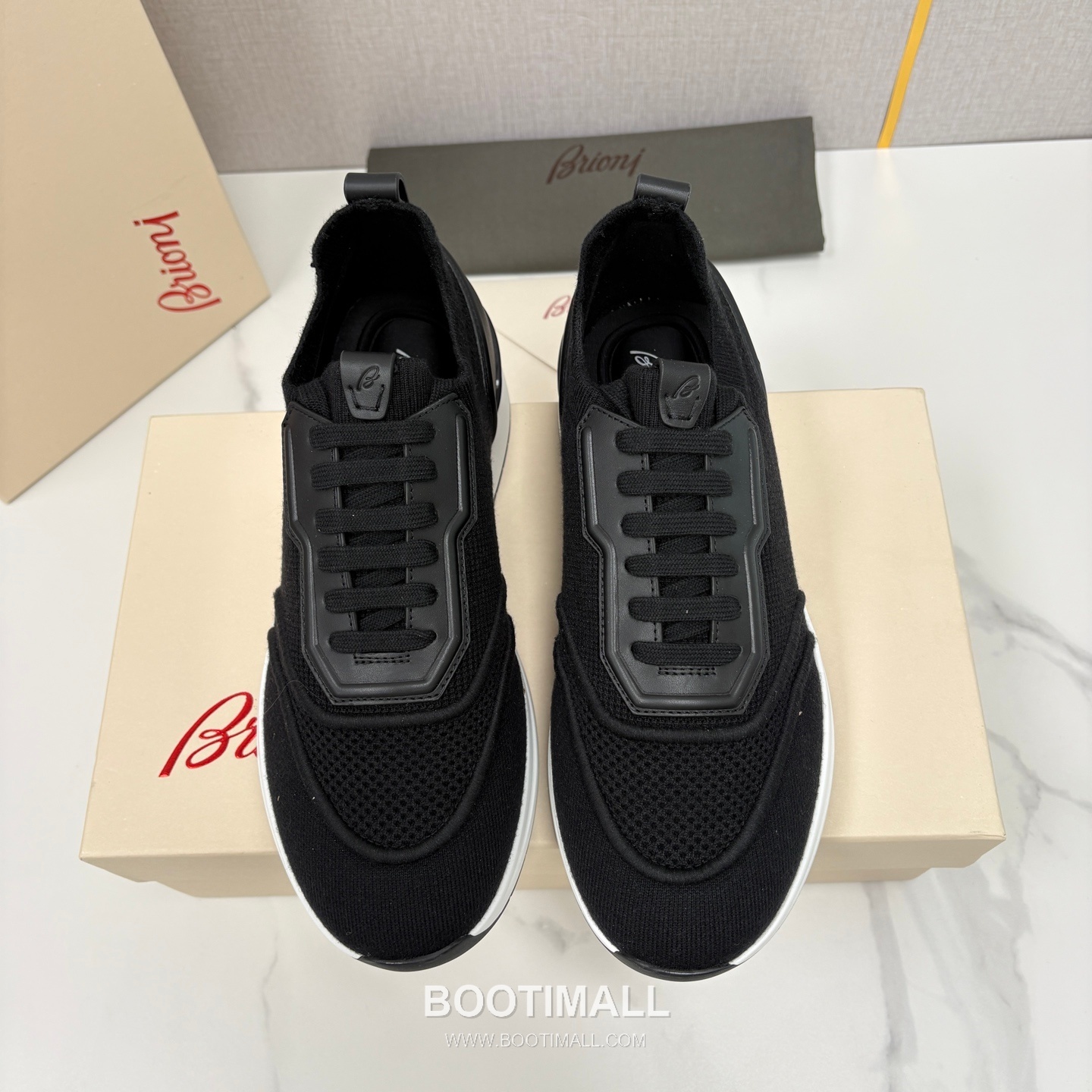 Brioni Mesh Suede Dad Sneaker 브리오니 메쉬 스웨이드 대드 스니커즈 5cm 1