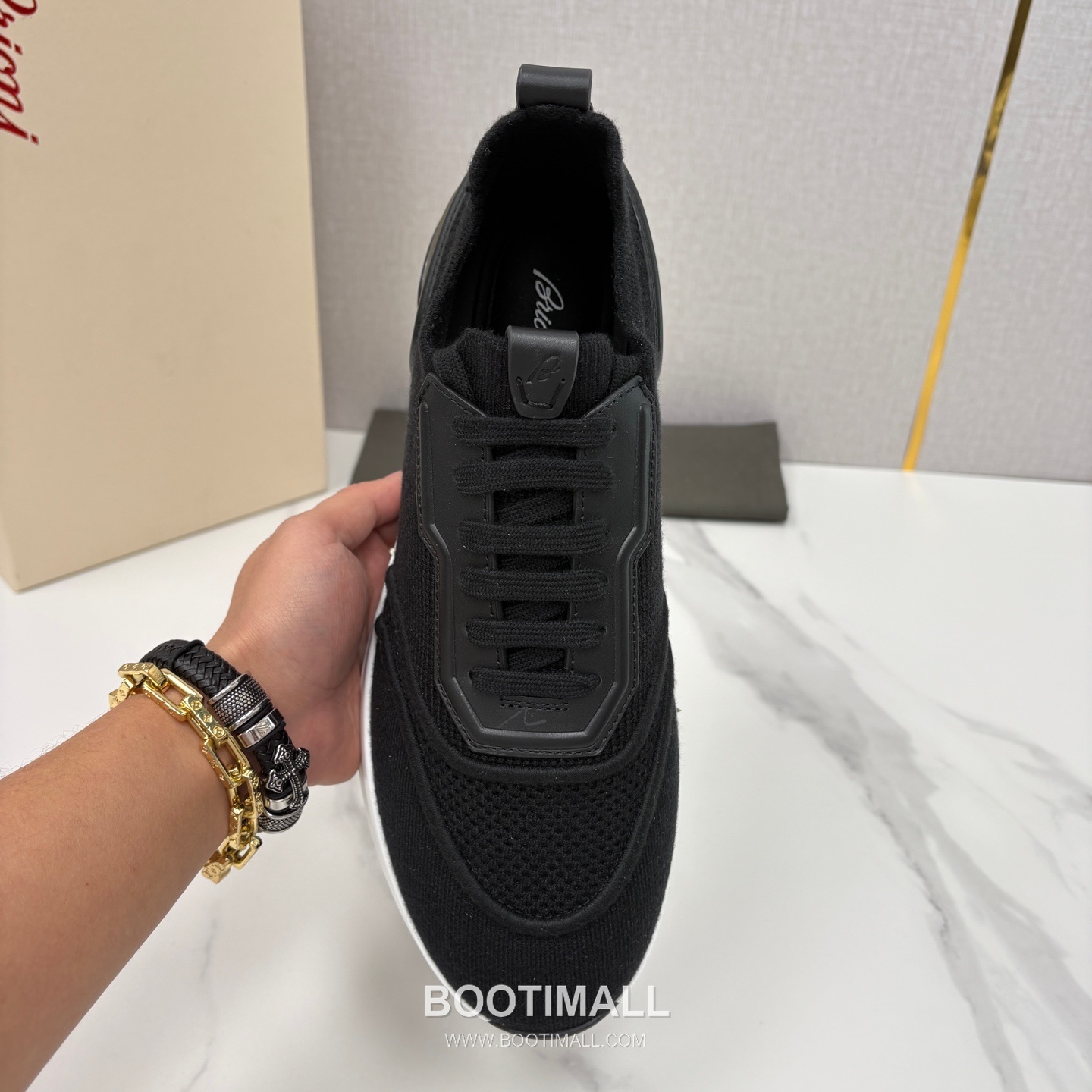 Brioni Mesh Suede Dad Sneaker 브리오니 메쉬 스웨이드 대드 스니커즈 5cm 5