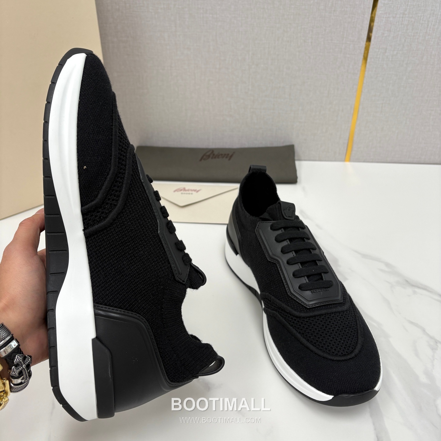 Brioni Mesh Suede Dad Sneaker 브리오니 메쉬 스웨이드 대드 스니커즈 5cm 6