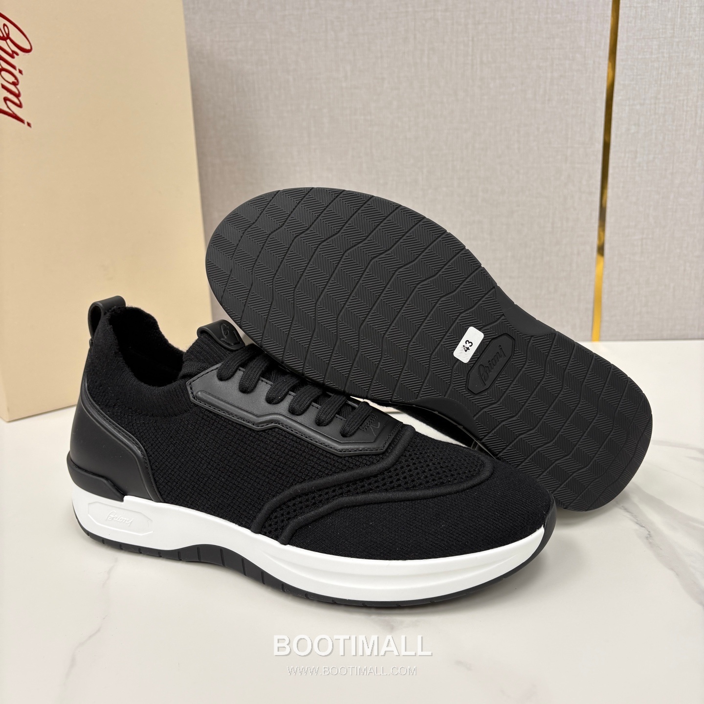 Brioni Mesh Suede Dad Sneaker 브리오니 메쉬 스웨이드 대드 스니커즈 5cm 9