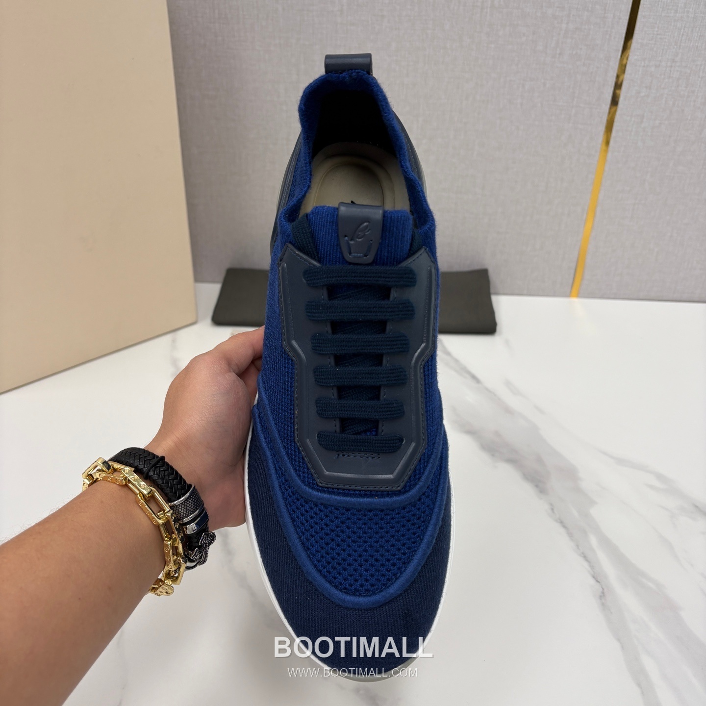 Brioni Mesh Suede Dad Sneaker 브리오니 메쉬 스웨이드 대드 스니커즈 5cm 5