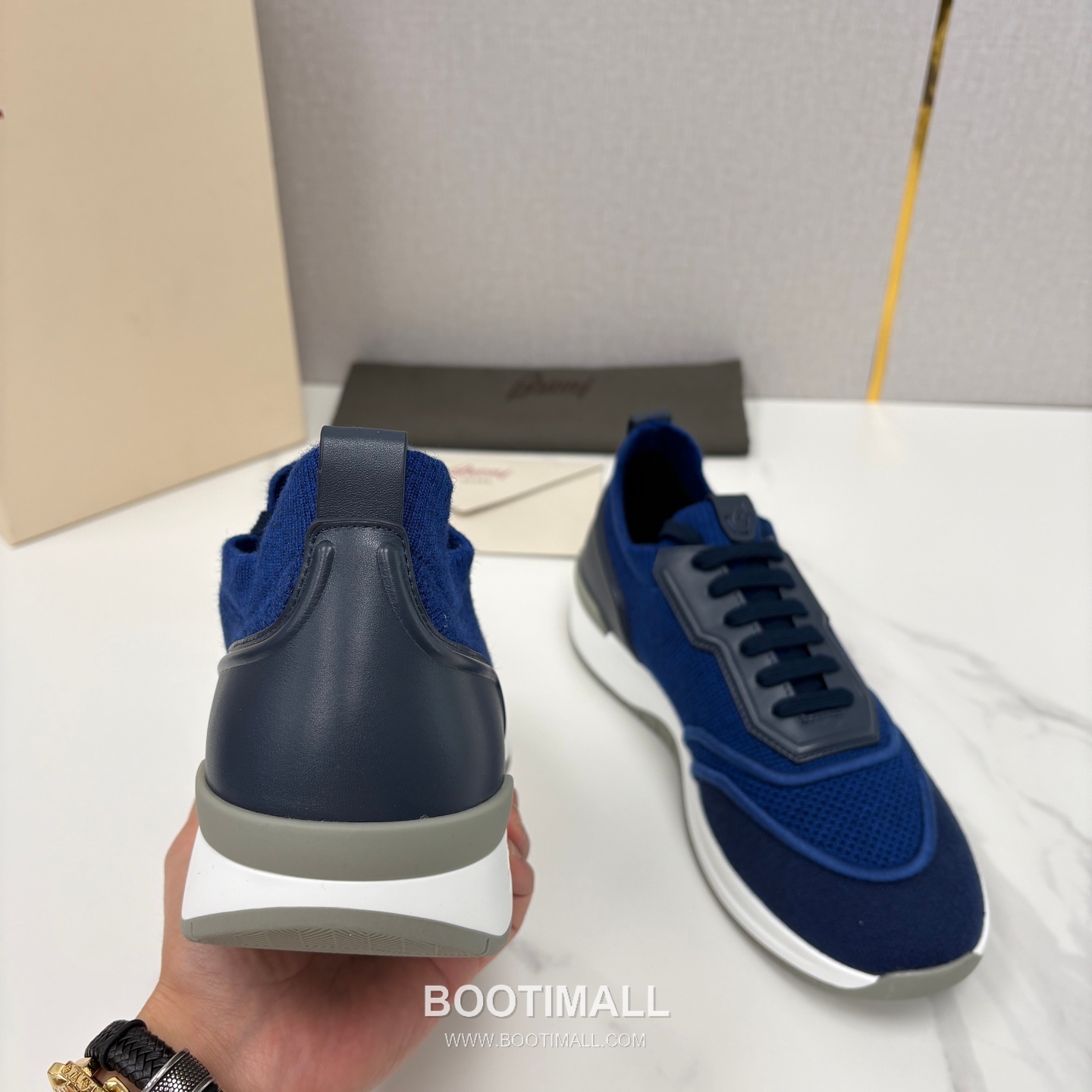 Brioni Mesh Suede Dad Sneaker 브리오니 메쉬 스웨이드 대드 스니커즈 5cm 8