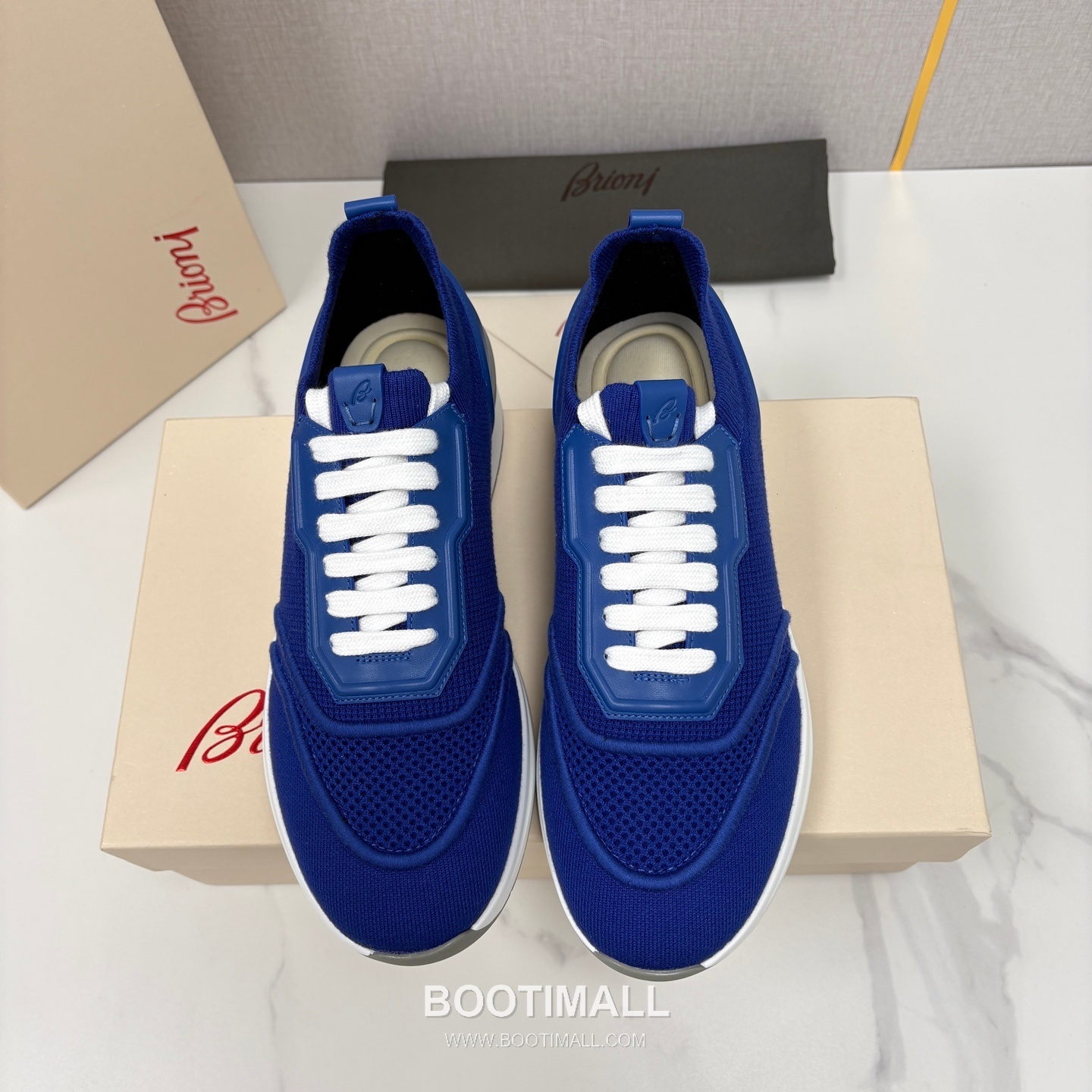 Brioni Mesh Suede Dad Sneaker 브리오니 메쉬 스웨이드 대드 스니커즈 5cm 1