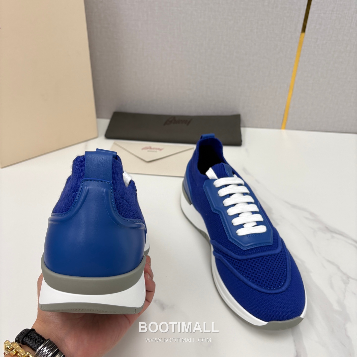 Brioni Mesh Suede Dad Sneaker 브리오니 메쉬 스웨이드 대드 스니커즈 5cm 8