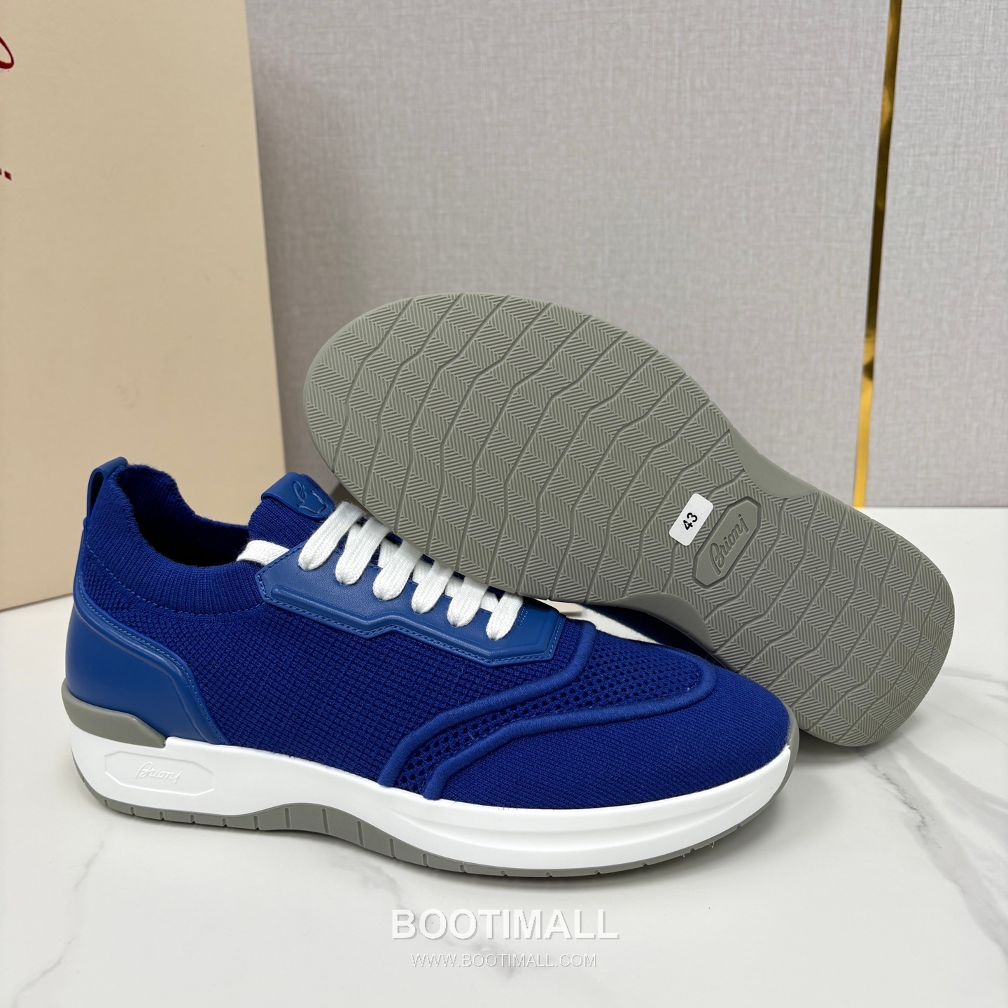 Brioni Mesh Suede Dad Sneaker 브리오니 메쉬 스웨이드 대드 스니커즈 5cm 9