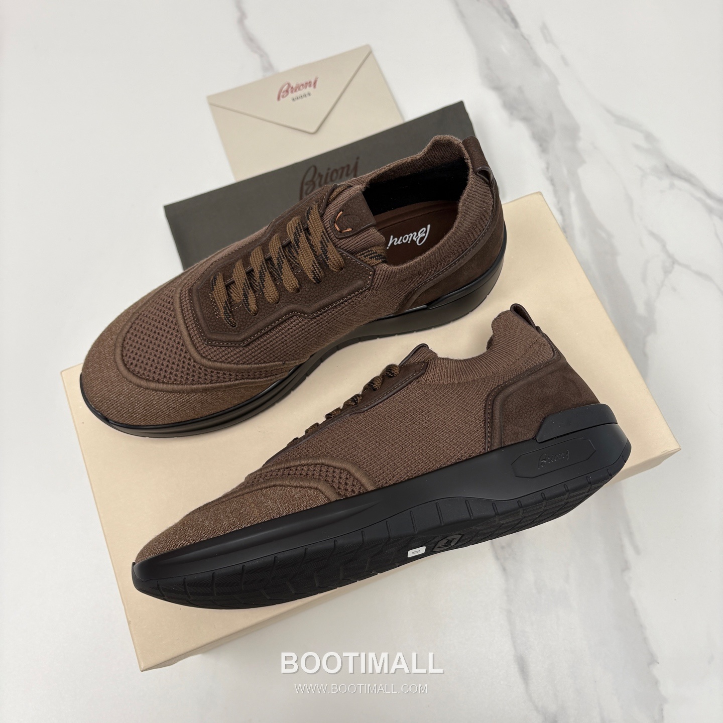 Brioni Mesh Suede Dad Sneaker 브리오니 메쉬 스웨이드 대드 스니커즈 5cm 3