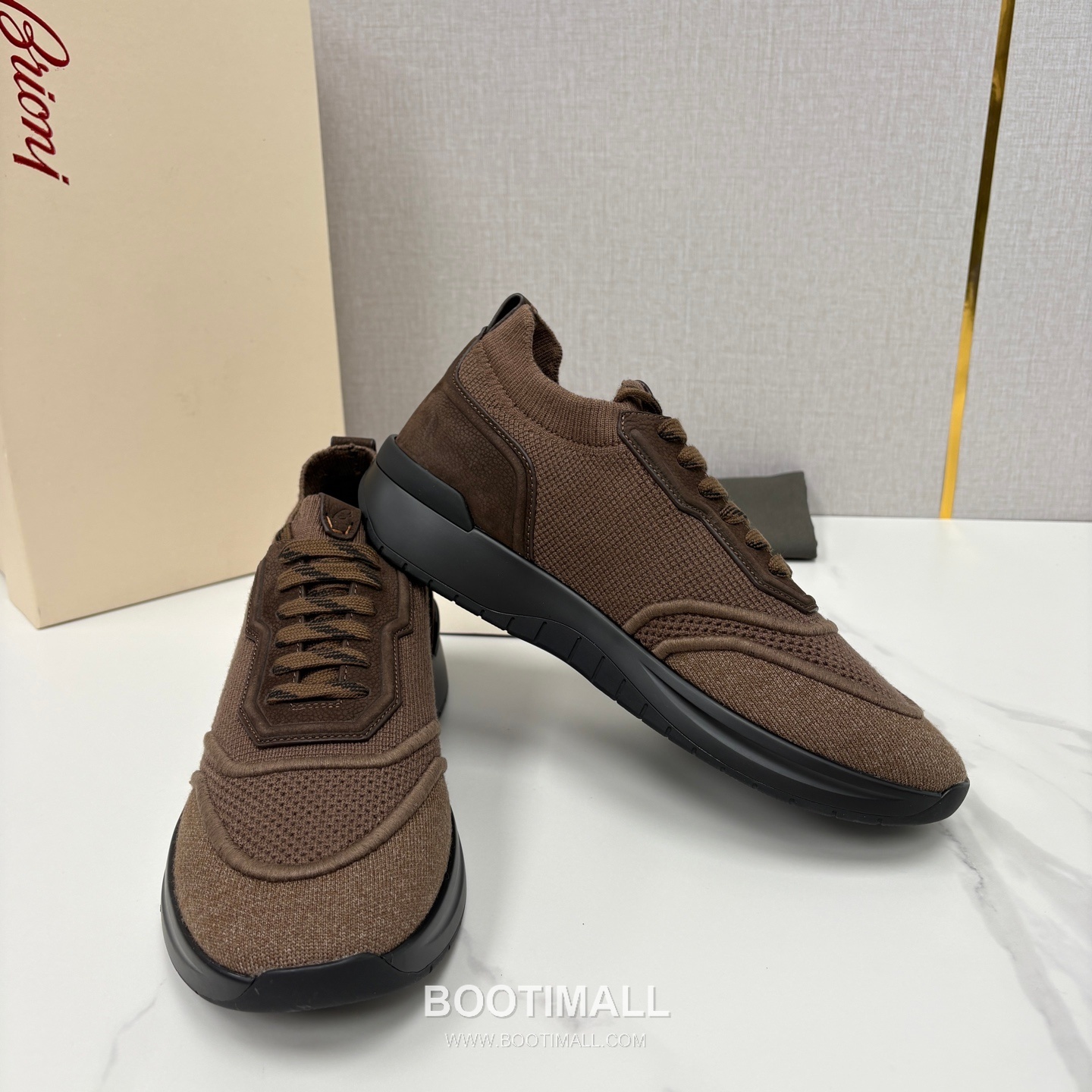 Brioni Mesh Suede Dad Sneaker 브리오니 메쉬 스웨이드 대드 스니커즈 5cm 7