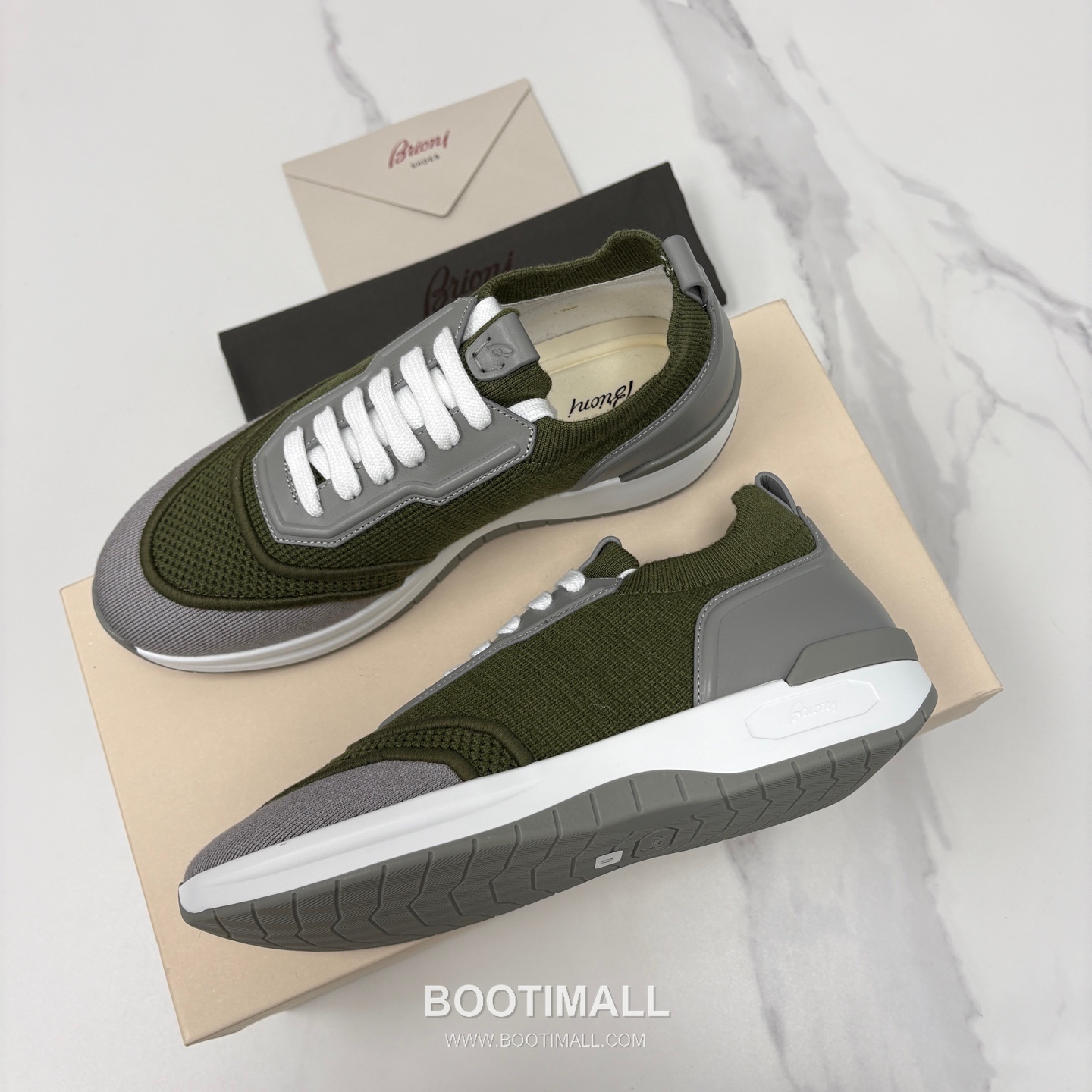 Brioni Mesh Suede Dad Sneaker 브리오니 메쉬 스웨이드 대드 스니커즈 5cm 3