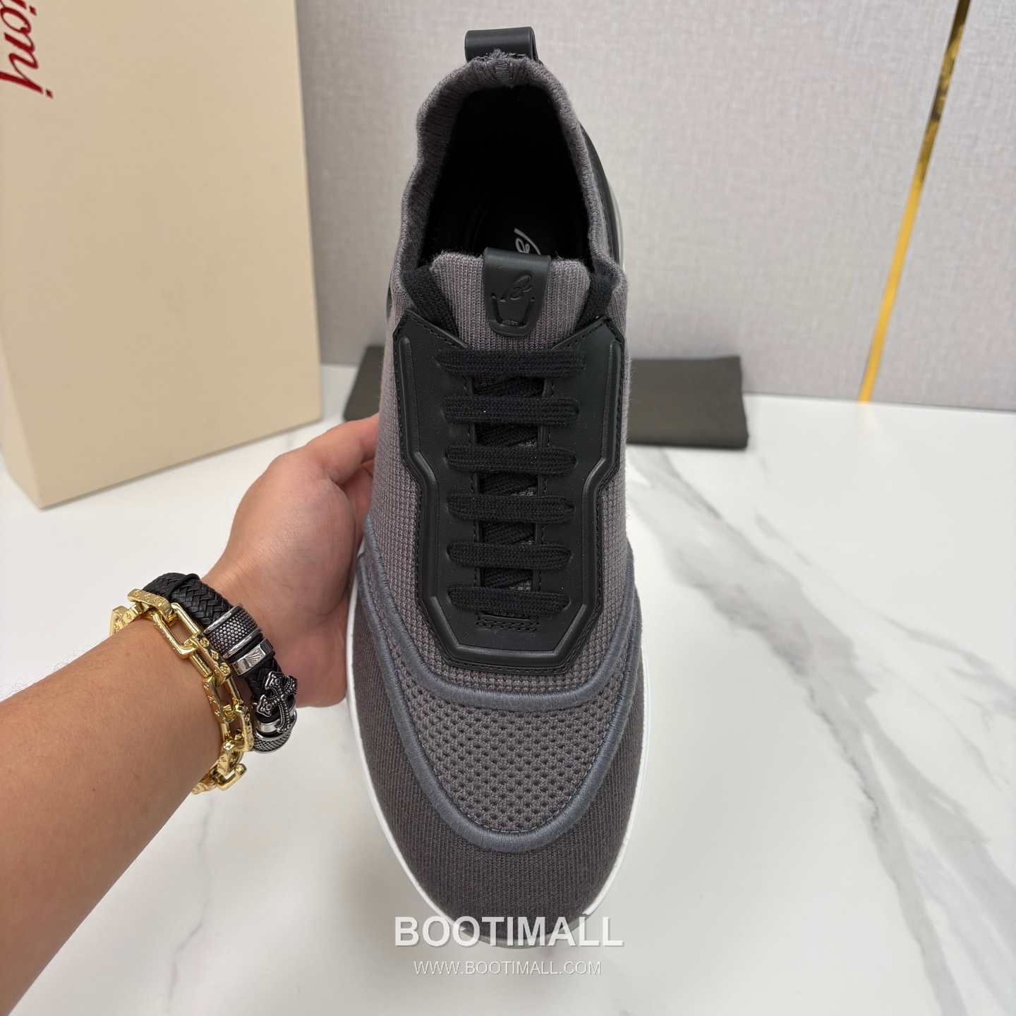 Brioni Mesh Suede Dad Sneaker 브리오니 메쉬 스웨이드 대드 스니커즈 5cm 5