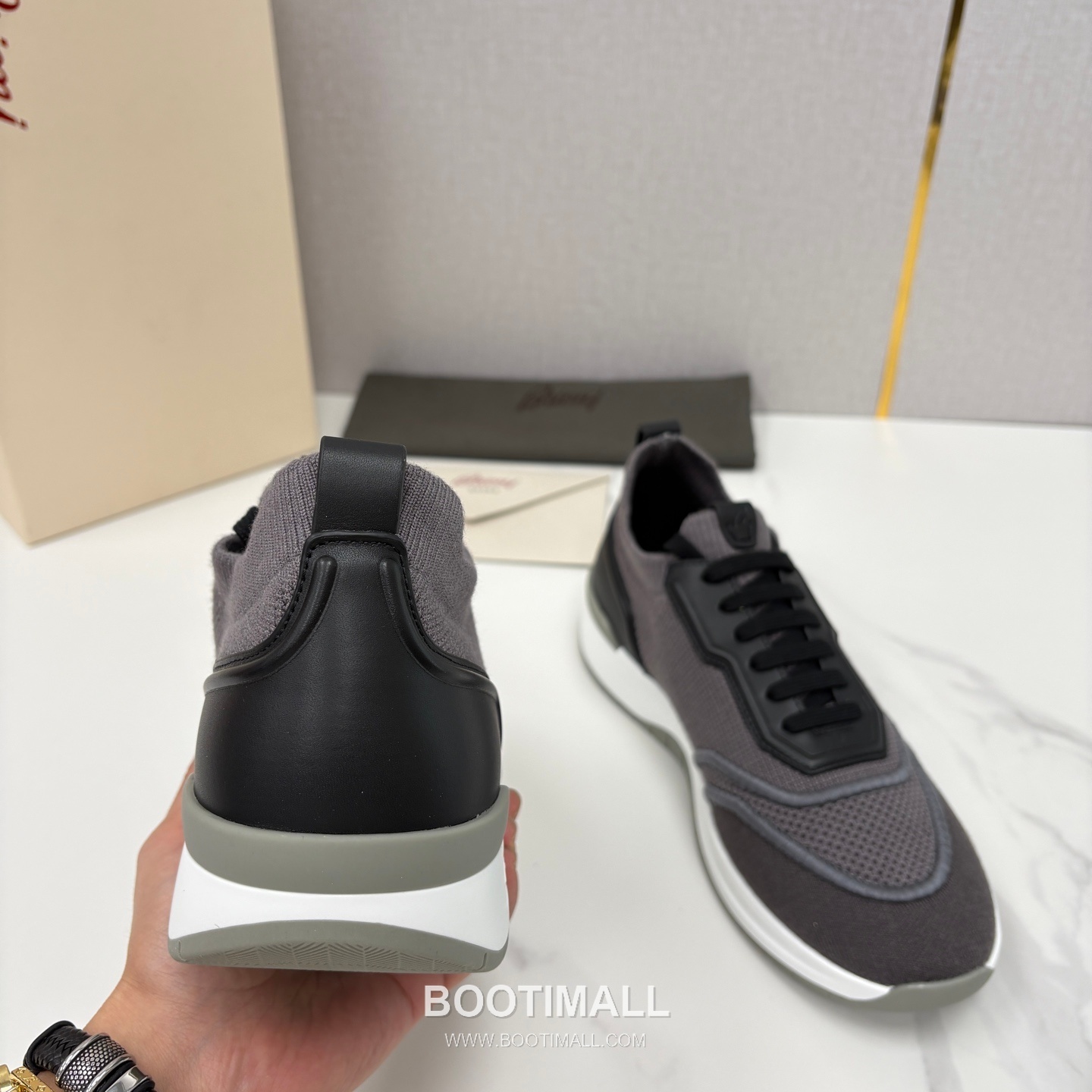 Brioni Mesh Suede Dad Sneaker 브리오니 메쉬 스웨이드 대드 스니커즈 5cm 8