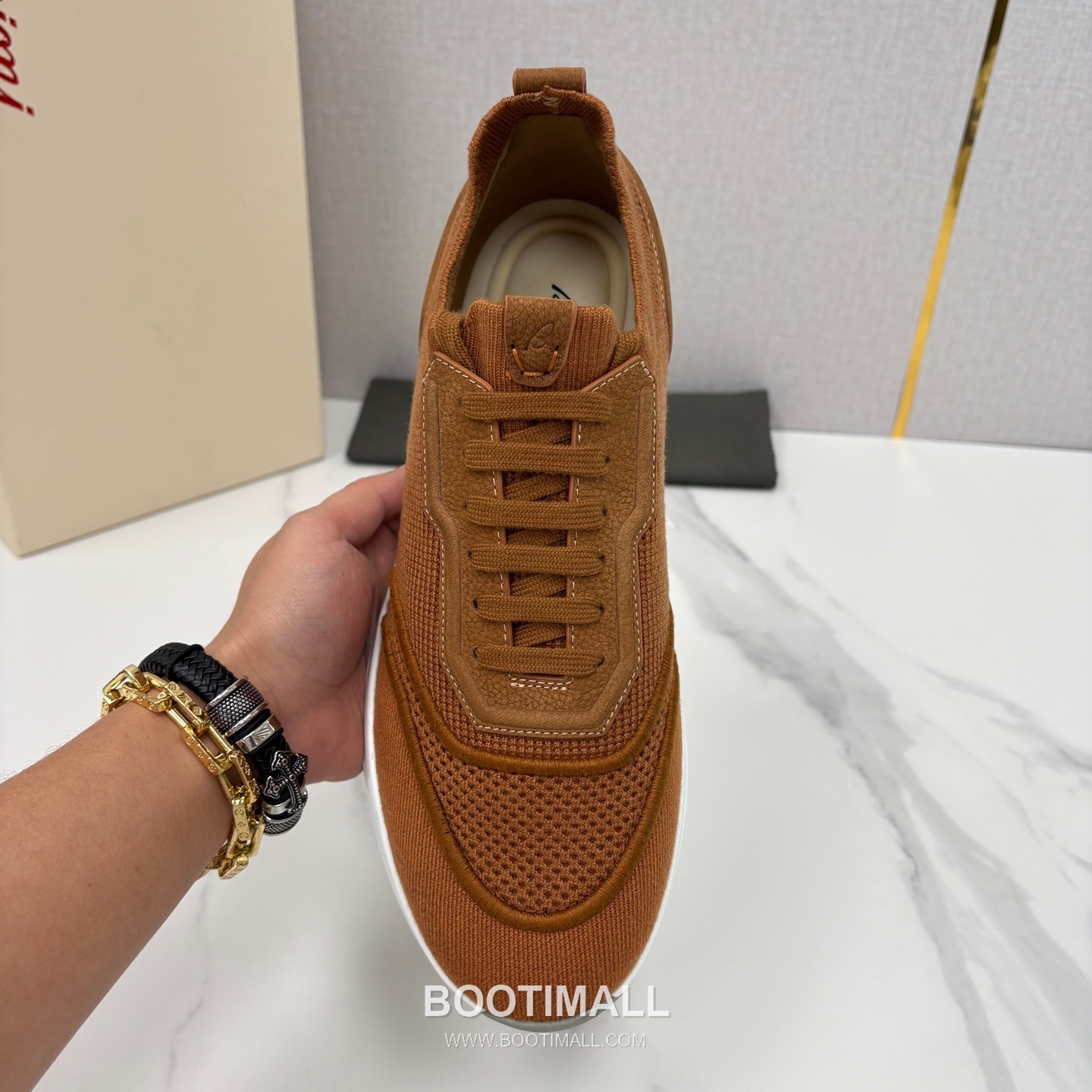 Brioni Mesh Suede Dad Sneaker 브리오니 메쉬 스웨이드 대드 스니커즈 5cm 5