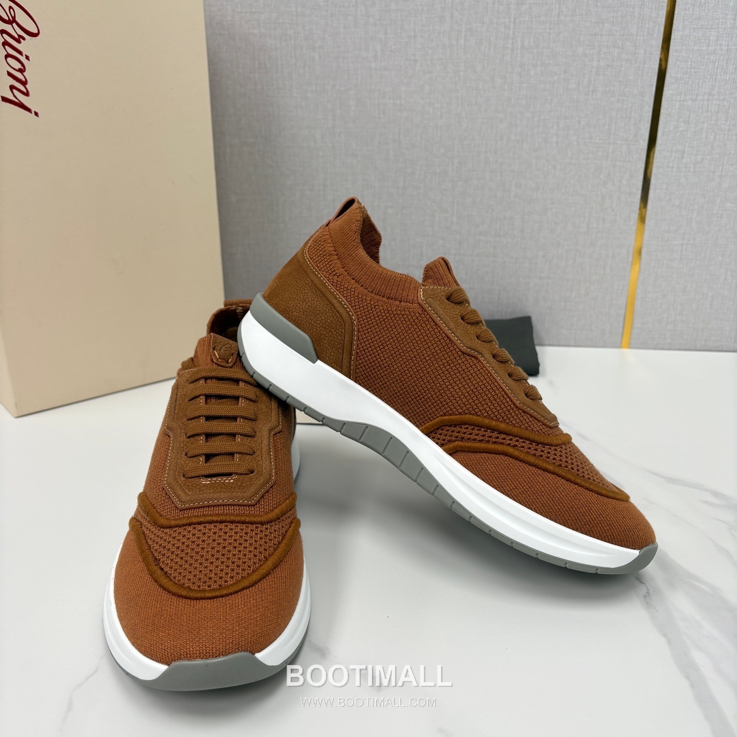Brioni Mesh Suede Dad Sneaker 브리오니 메쉬 스웨이드 대드 스니커즈 5cm 7