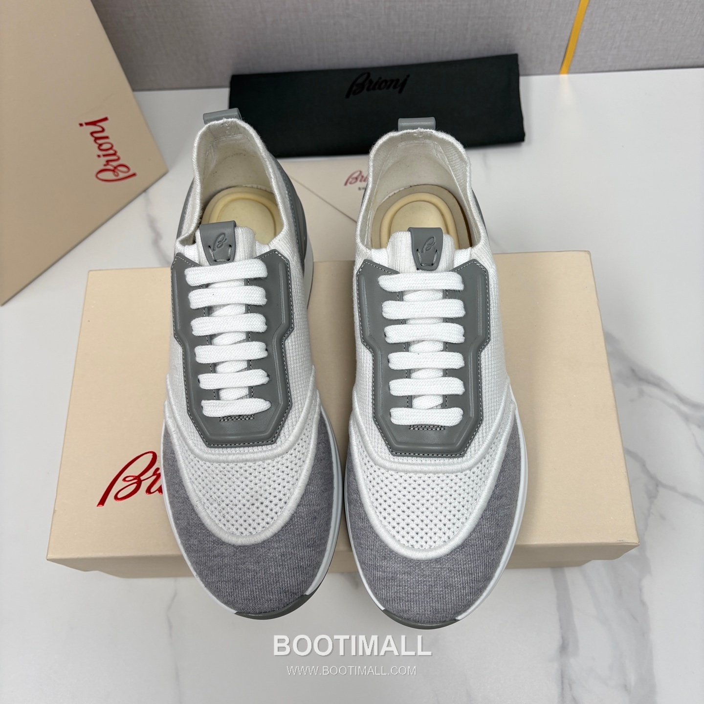 Brioni Mesh Suede Dad Sneaker 브리오니 메쉬 스웨이드 대드 스니커즈 5cm 1