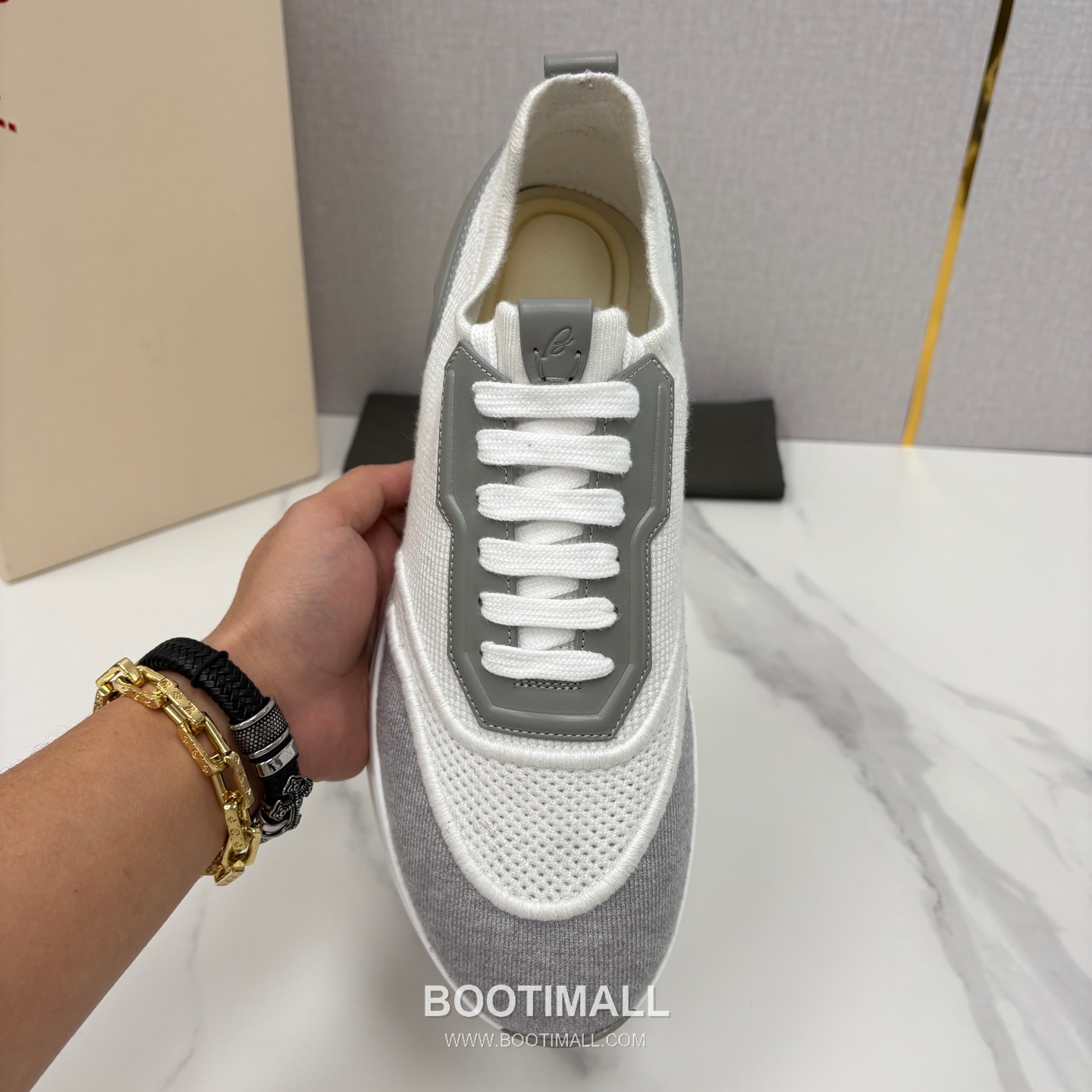 Brioni Mesh Suede Dad Sneaker 브리오니 메쉬 스웨이드 대드 스니커즈 5cm 5